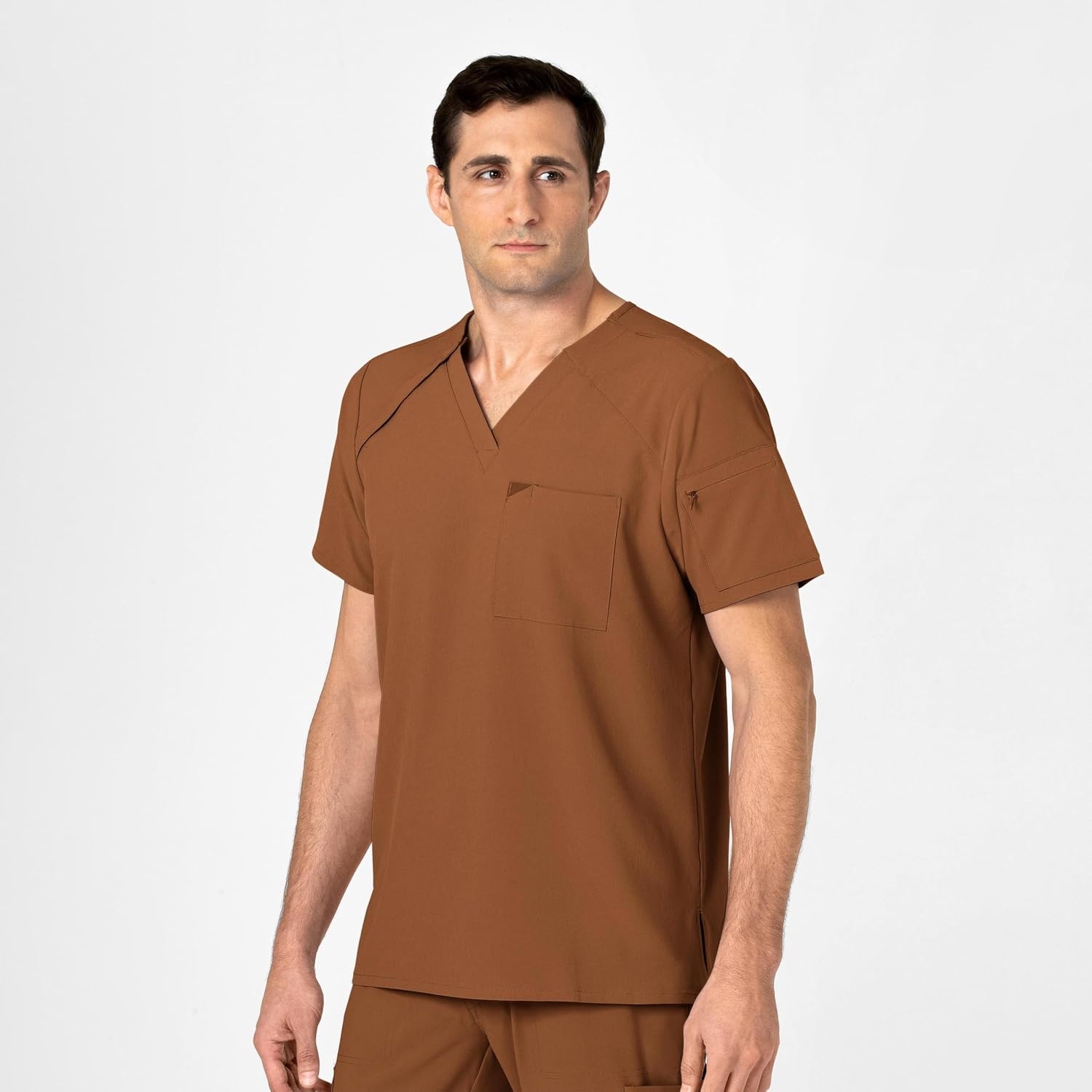 WINK Mens Scrub Top(Chai)
