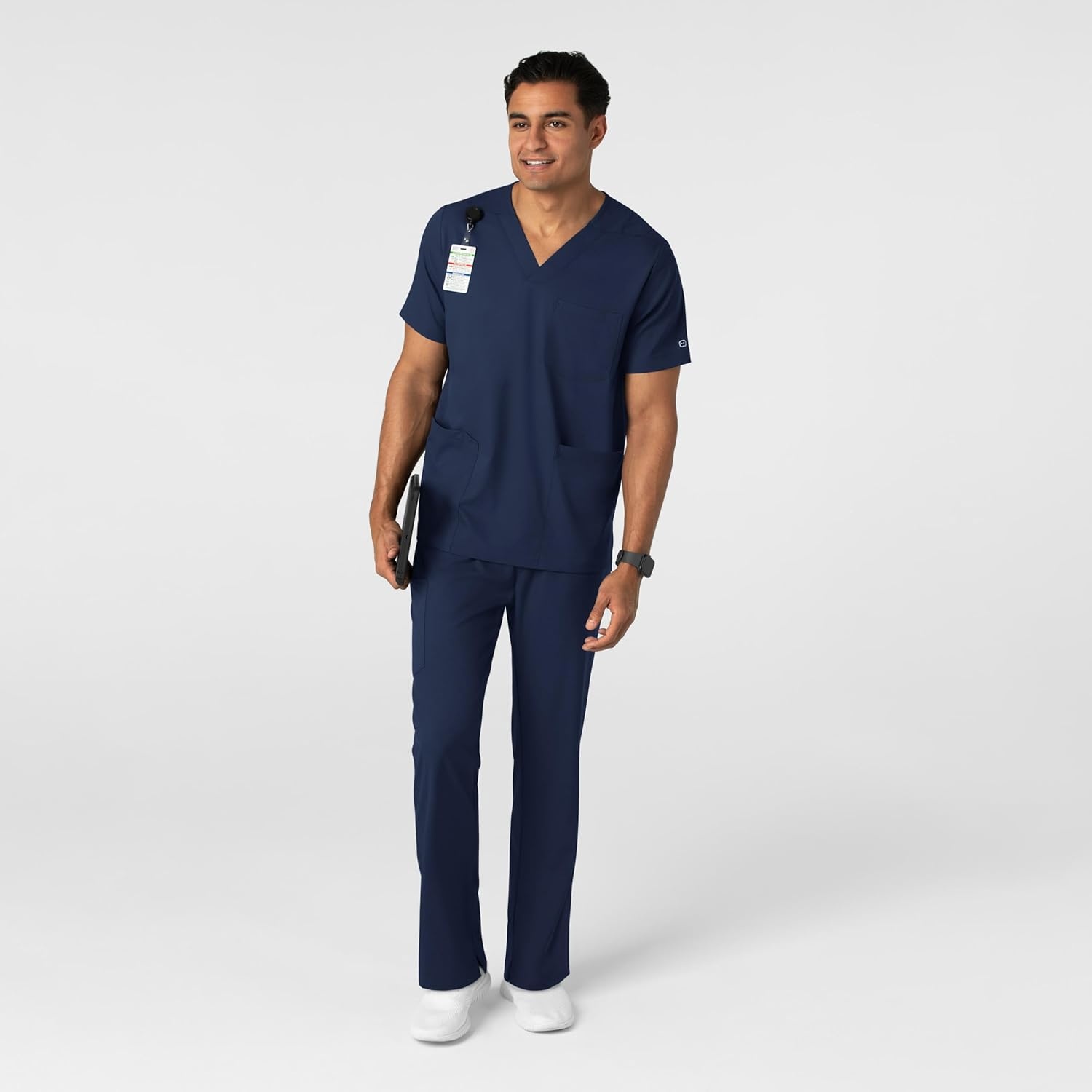 Wink Boundless Men’s Straight Leg Scrub Pant(Navy)