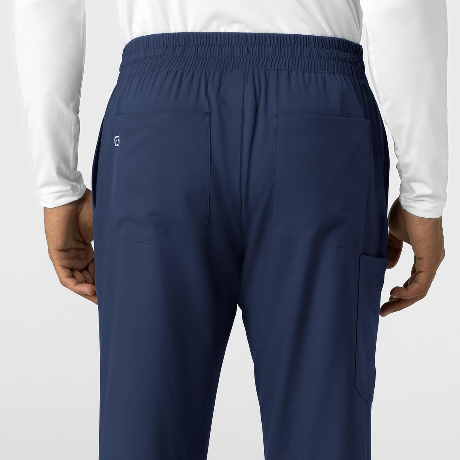 Wink Boundless Men’s Straight Leg Scrub Pant(Navy)