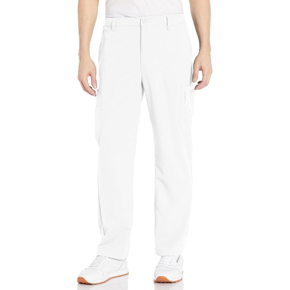 WonderWink Mens Medical-Scrubs-Pants(White)