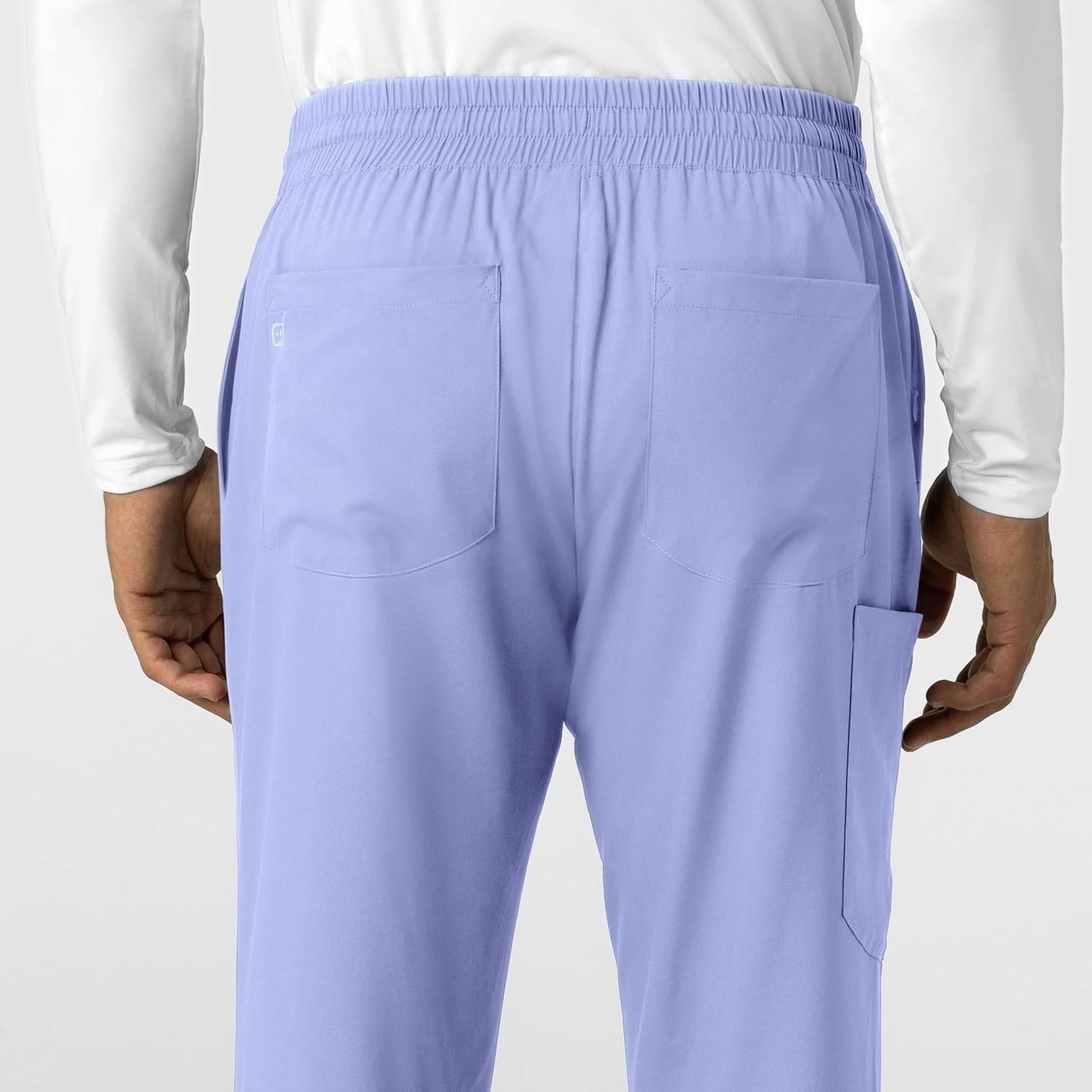 Wink Boundless Men’s Straight Leg Scrub Pant(Ceil Blue)