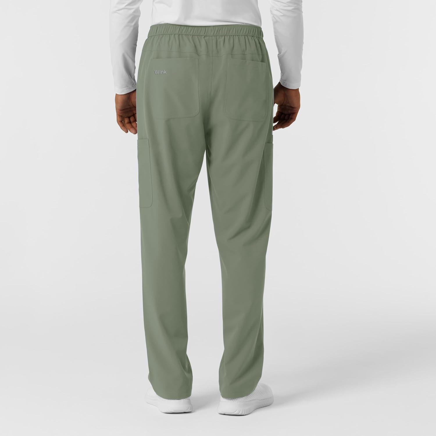 Wink Nurtur Men’s Straight Leg Cargo Scrub Pant(Sage)