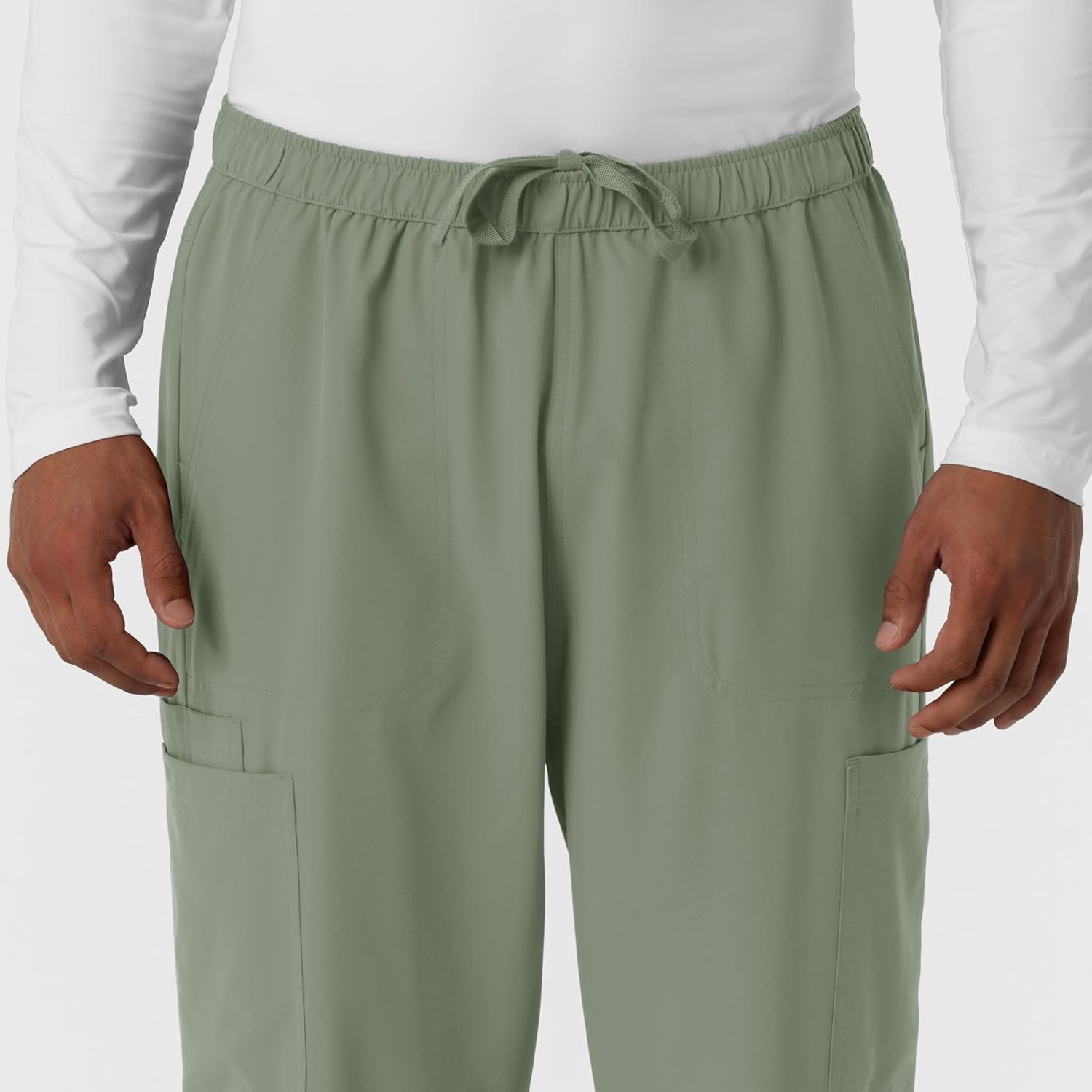 Wink Nurtur Men’s Straight Leg Cargo Scrub Pant(Sage)