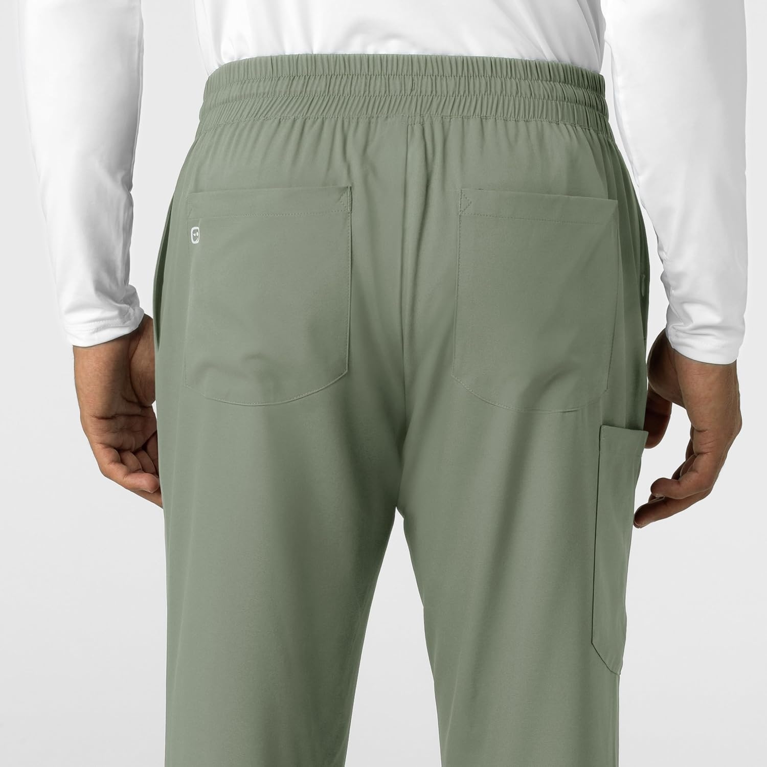 Wink Boundless Men’s Straight Leg Scrub Pant(Sage)