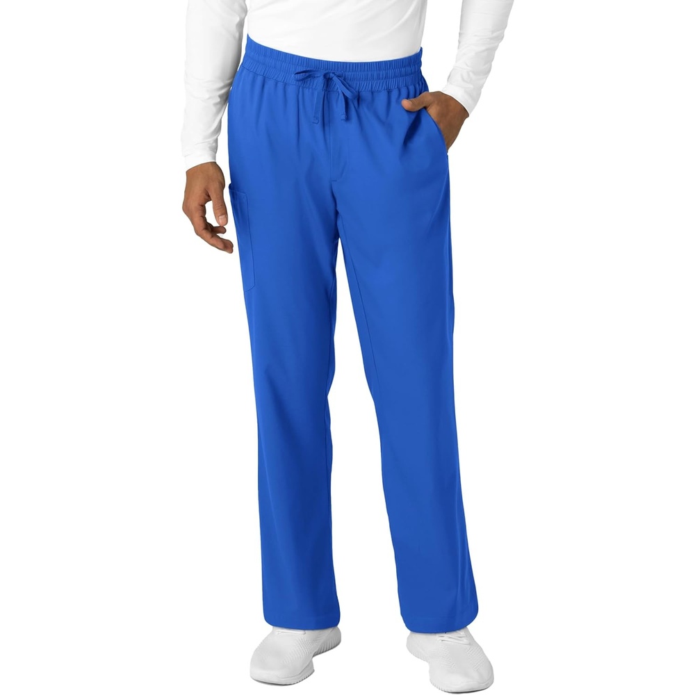 Wink Boundless Men’s Straight Leg Scrub Pant(Royal)