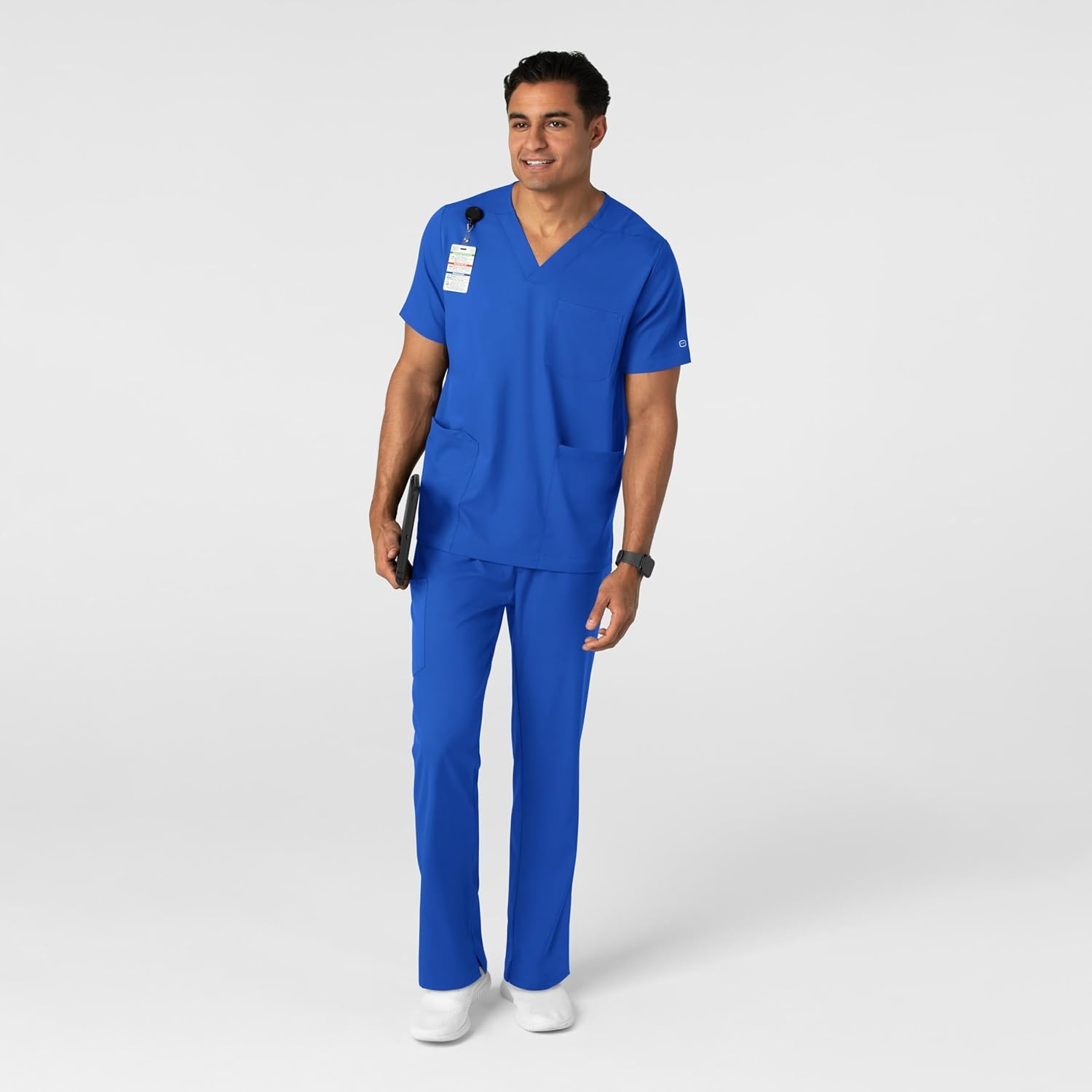 Wink Boundless Men’s Straight Leg Scrub Pant(Royal)