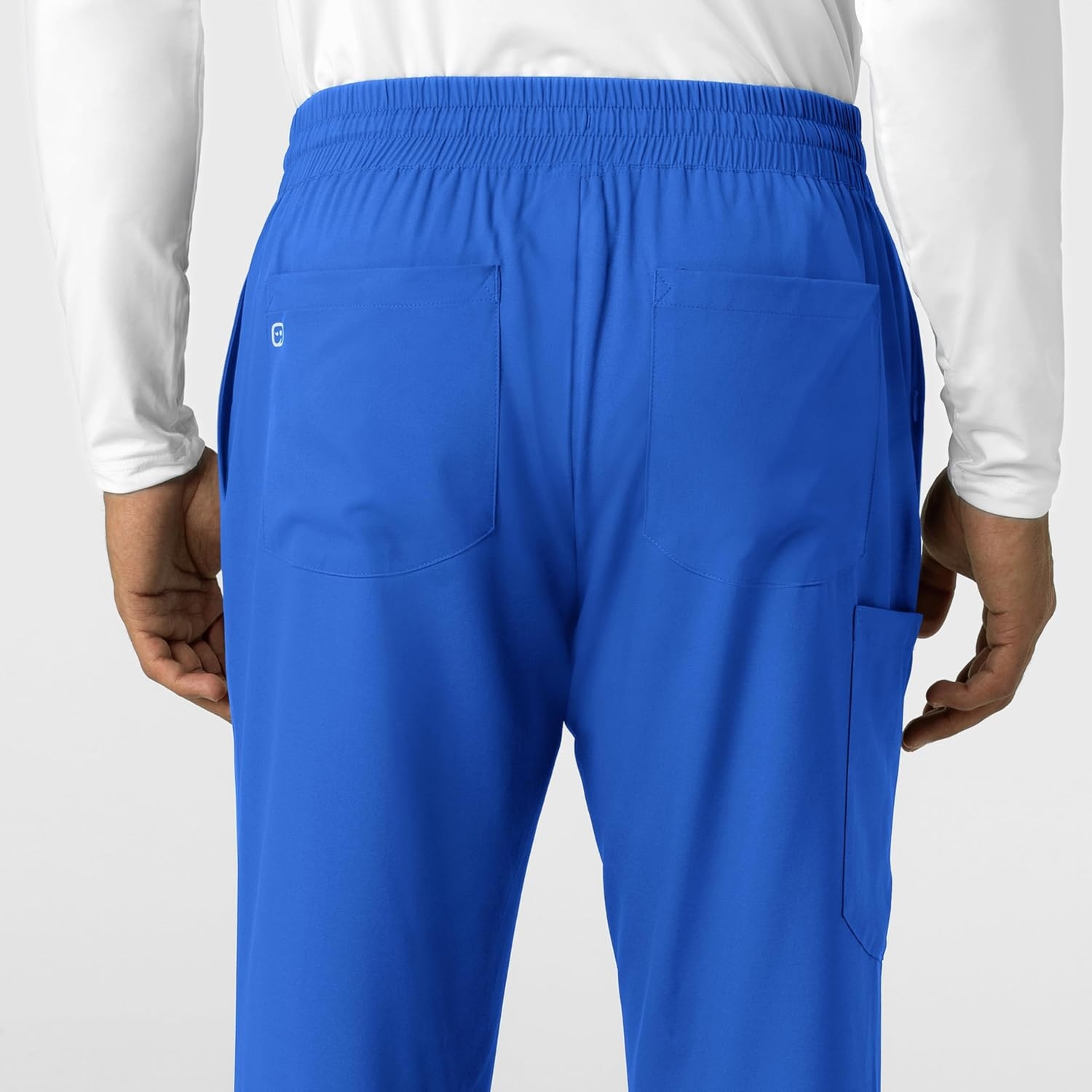 Wink Boundless Men’s Straight Leg Scrub Pant(Royal)