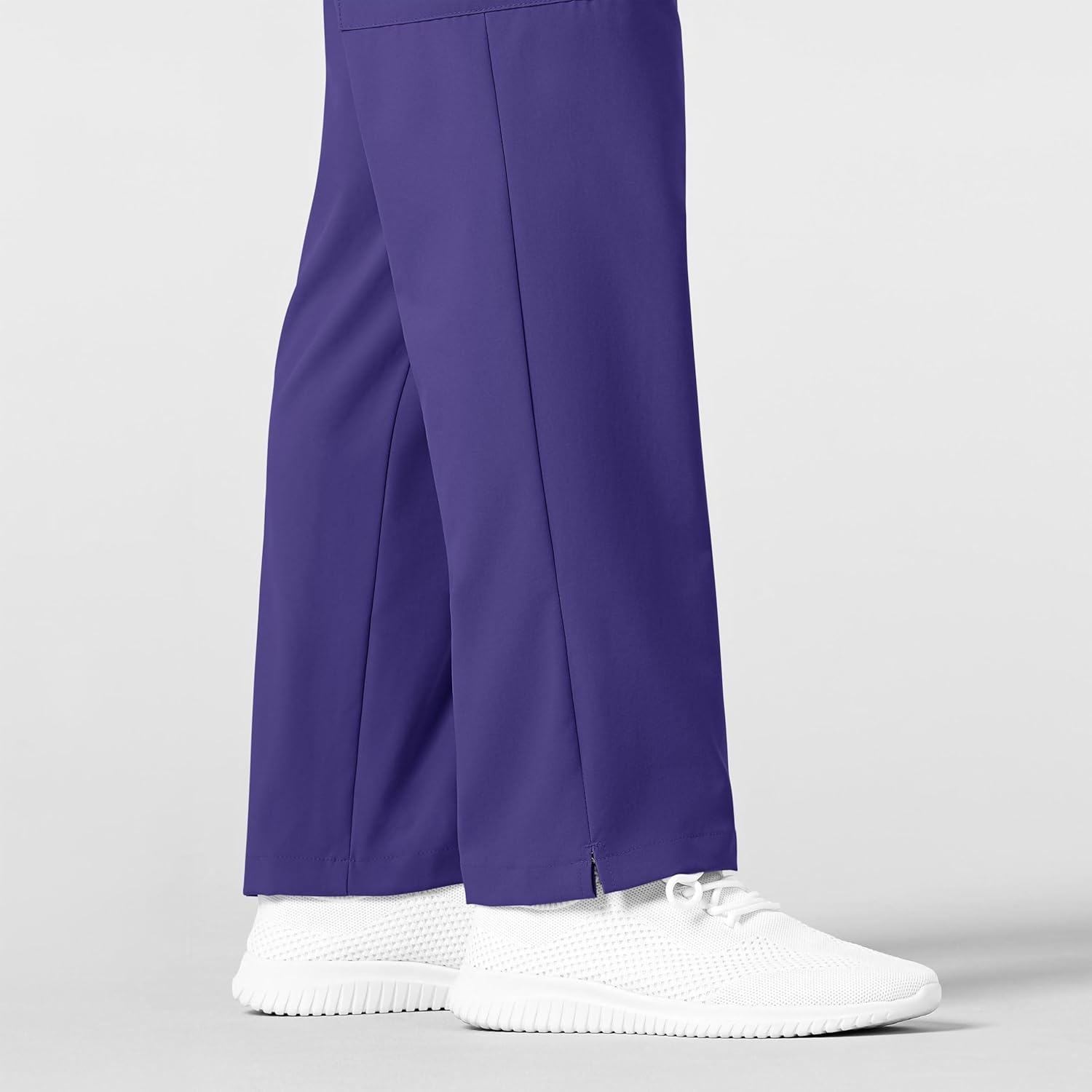 Wink W123 Men’s Flat Front Cargo Scrub Pant(Grape)