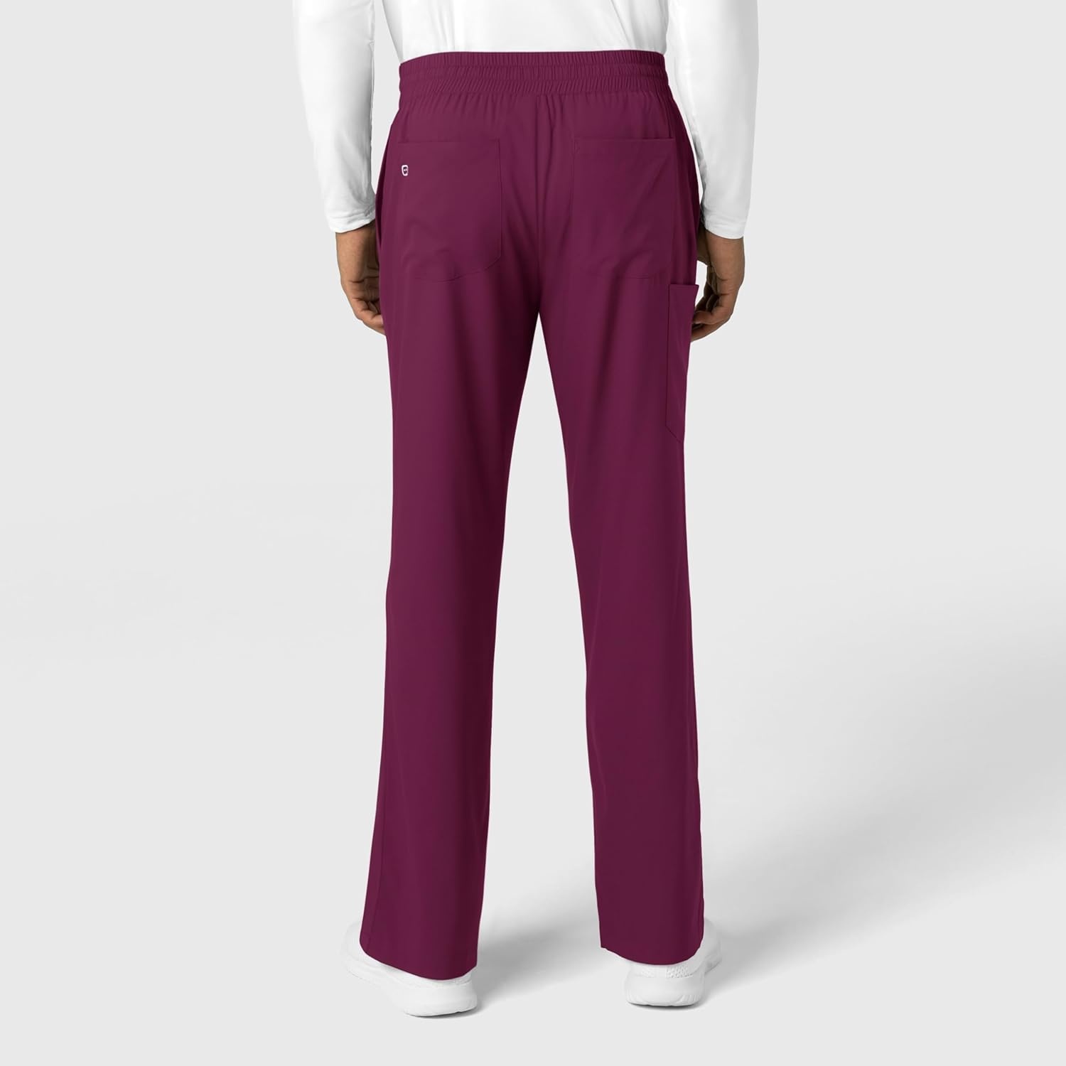 Wink Boundless Men’s Straight Leg Scrub Pant(Wine)