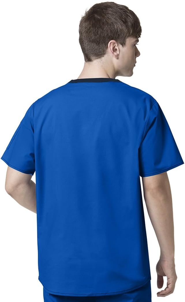 WonderWink Men’s Wonderflex Honor Scrub Top(Khaki)