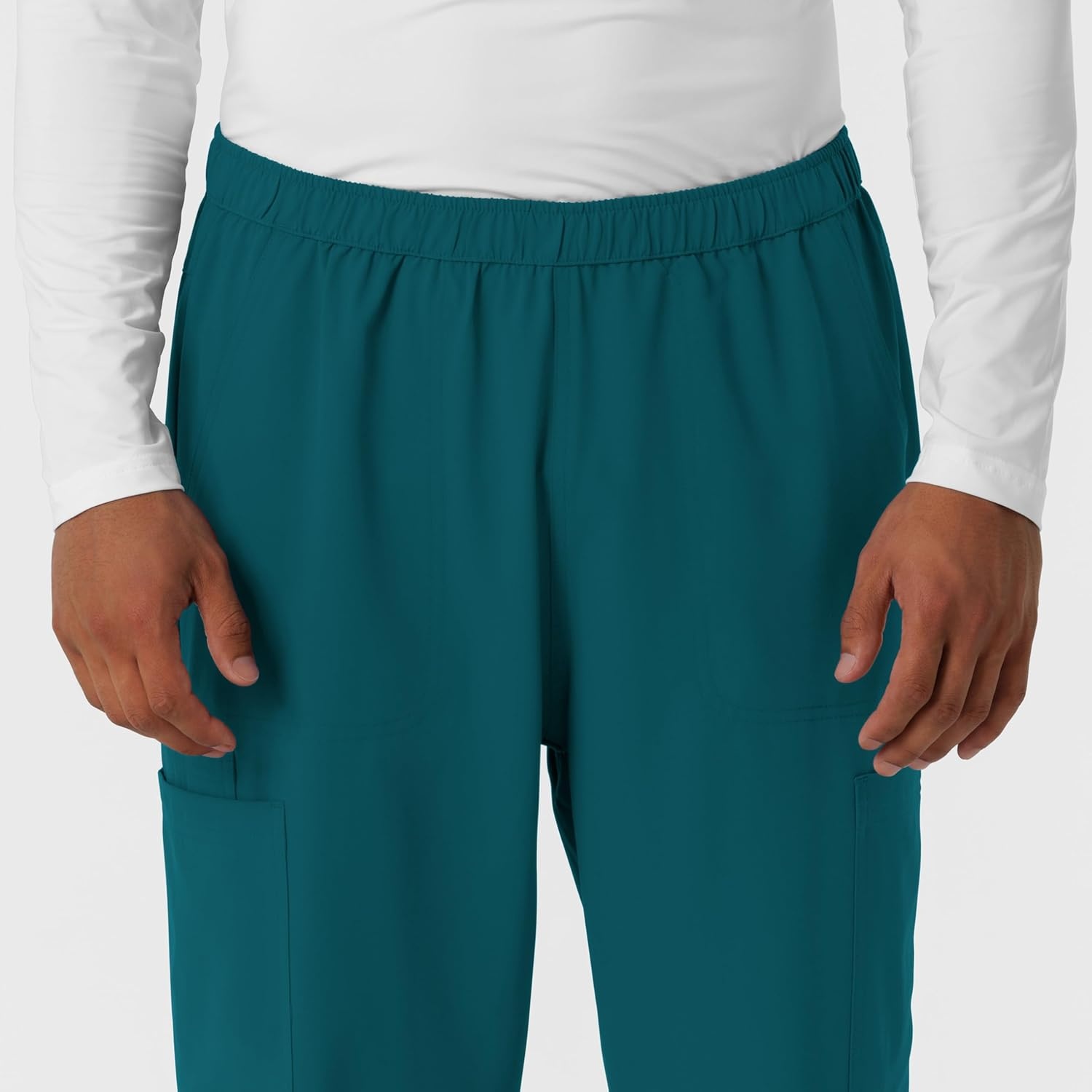 Wink Nurtur Men’s Straight Leg Cargo Scrub Pant(Caribbean)