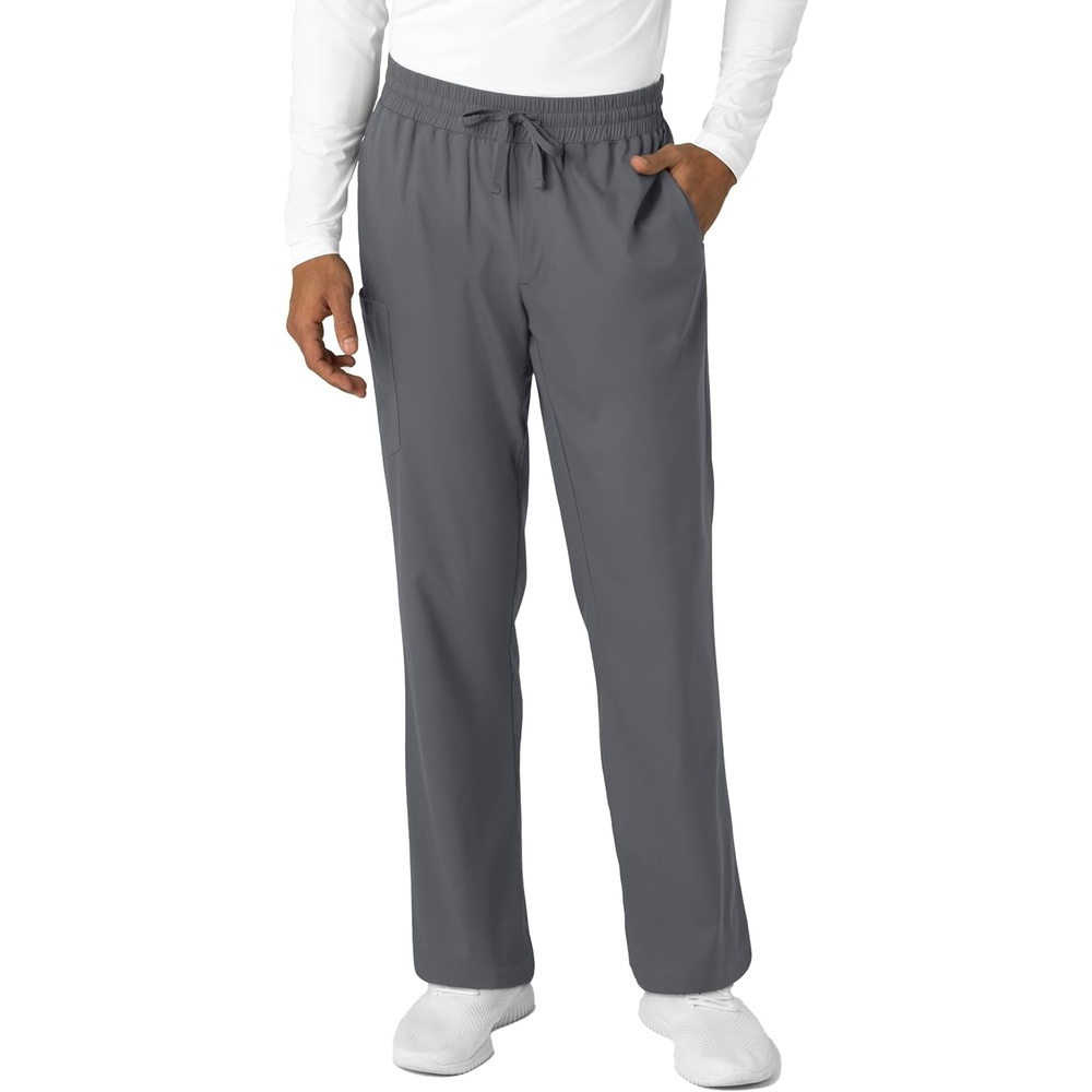 Wink Boundless Men’s Straight Leg Scrub Pant(Pewter)