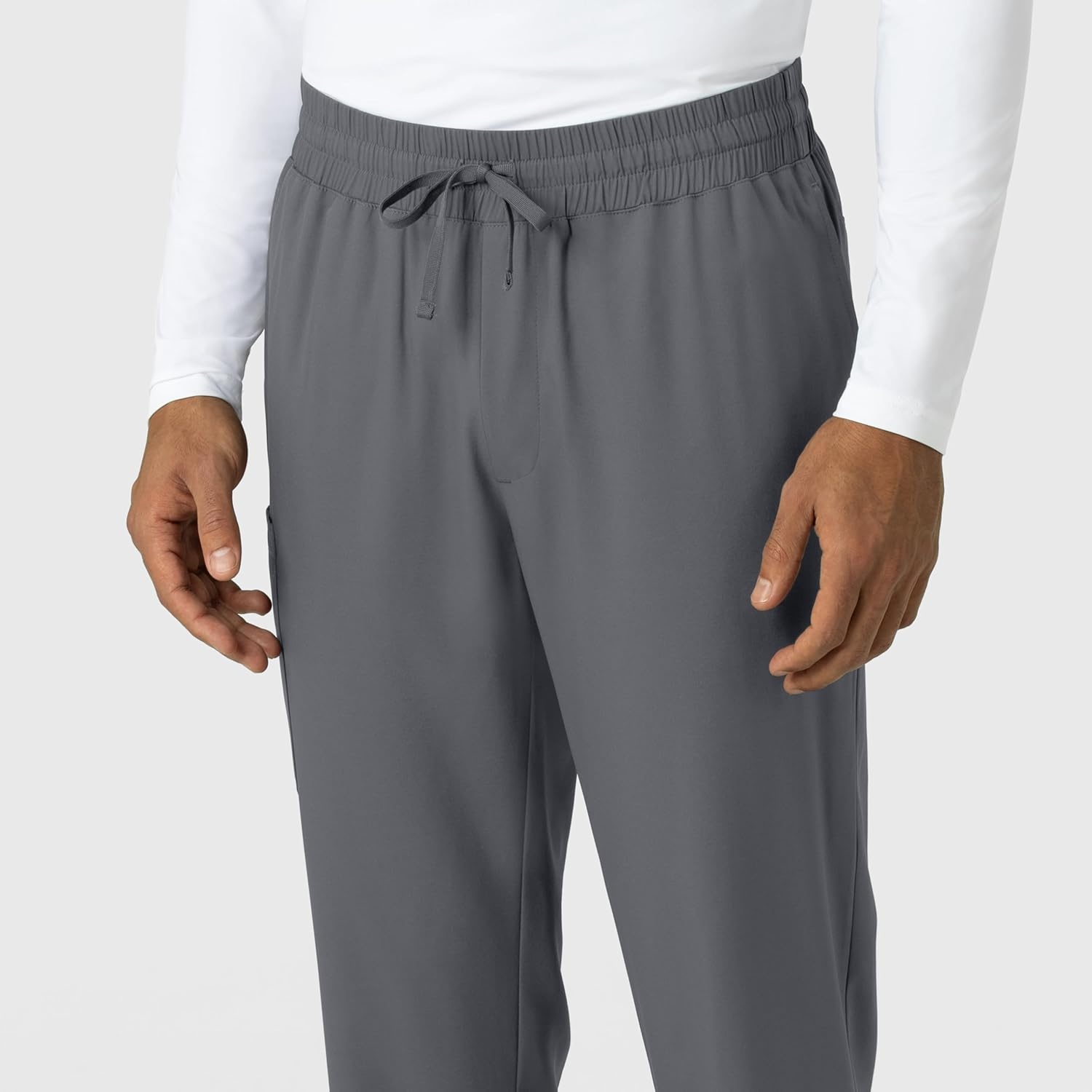 Wink Boundless Men’s Straight Leg Scrub Pant(Pewter)