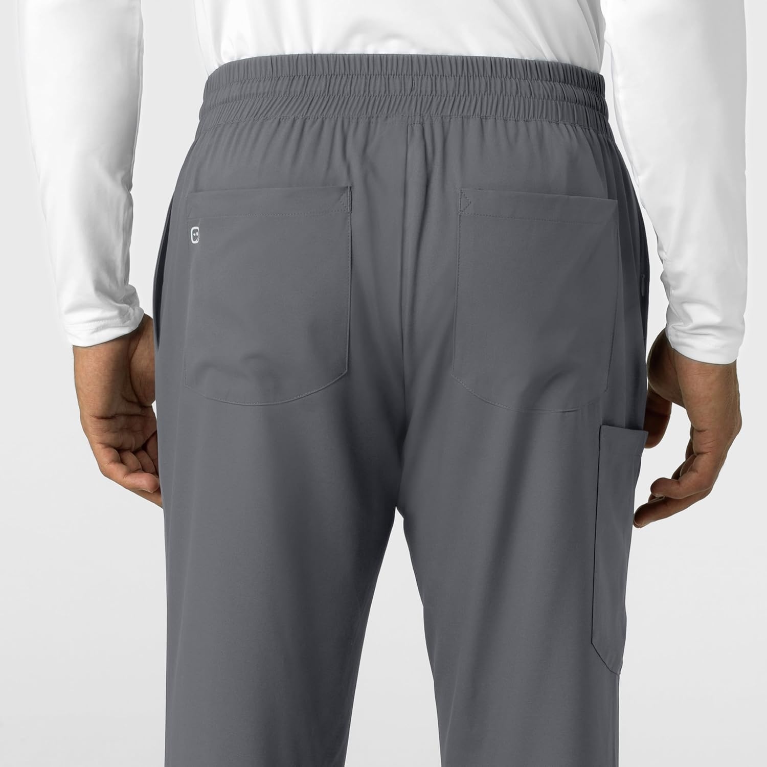Wink Boundless Men’s Straight Leg Scrub Pant(Pewter)