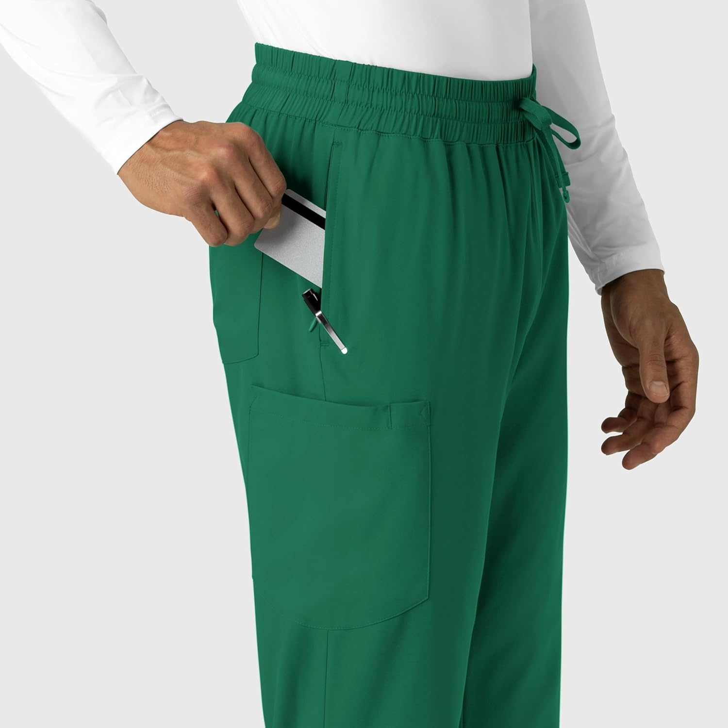 Wink Boundless Men’s Straight Leg Scrub Pant(Hunter)