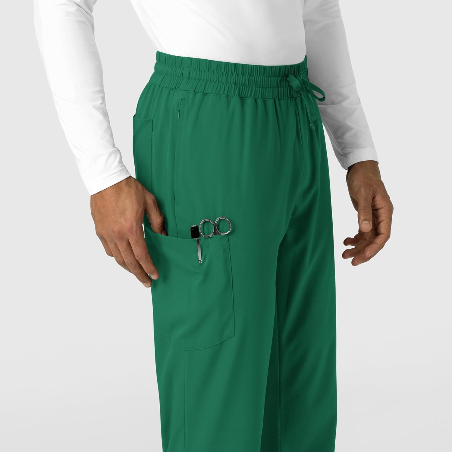 Wink Boundless Men’s Straight Leg Scrub Pant(Hunter)