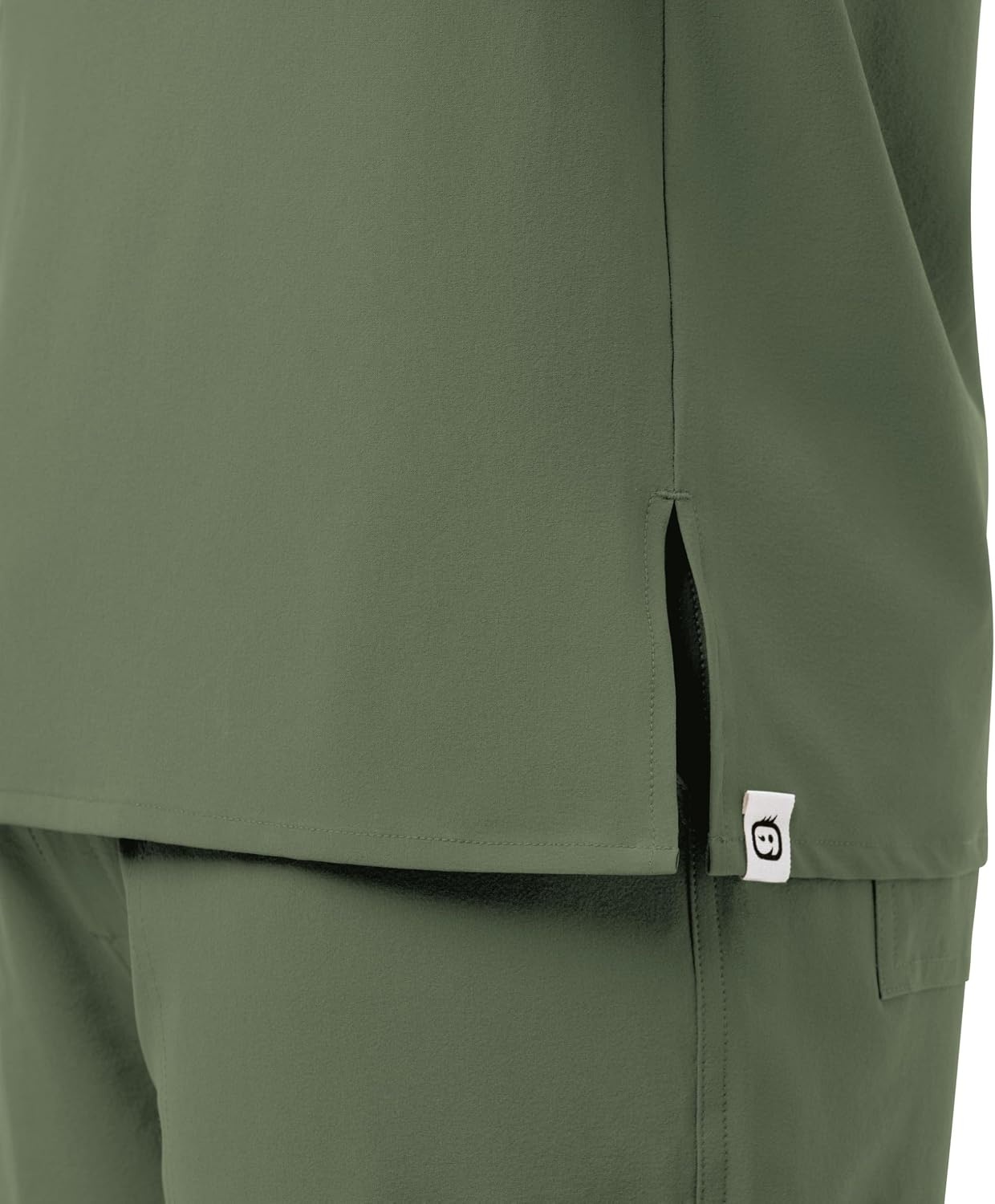 WINK Mens Scrub Top(Olive)