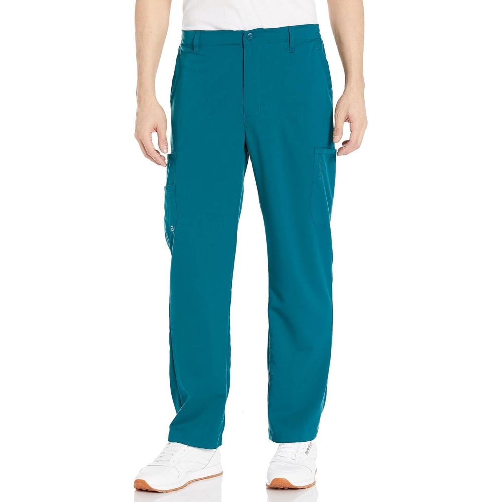 WonderWink Mens Medical-Scrubs-Pants(Caribbean)