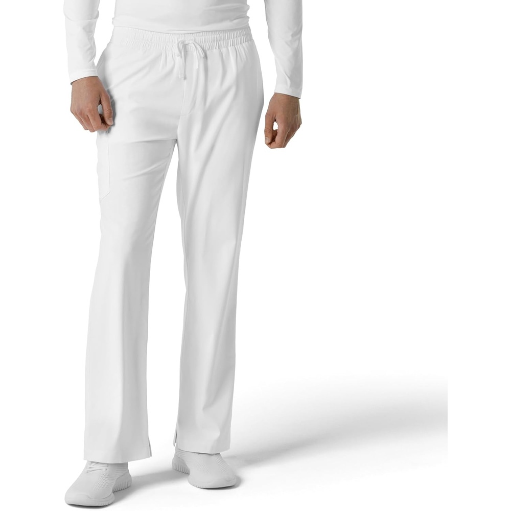 Wink Boundless Men’s Straight Leg Scrub Pant(White)