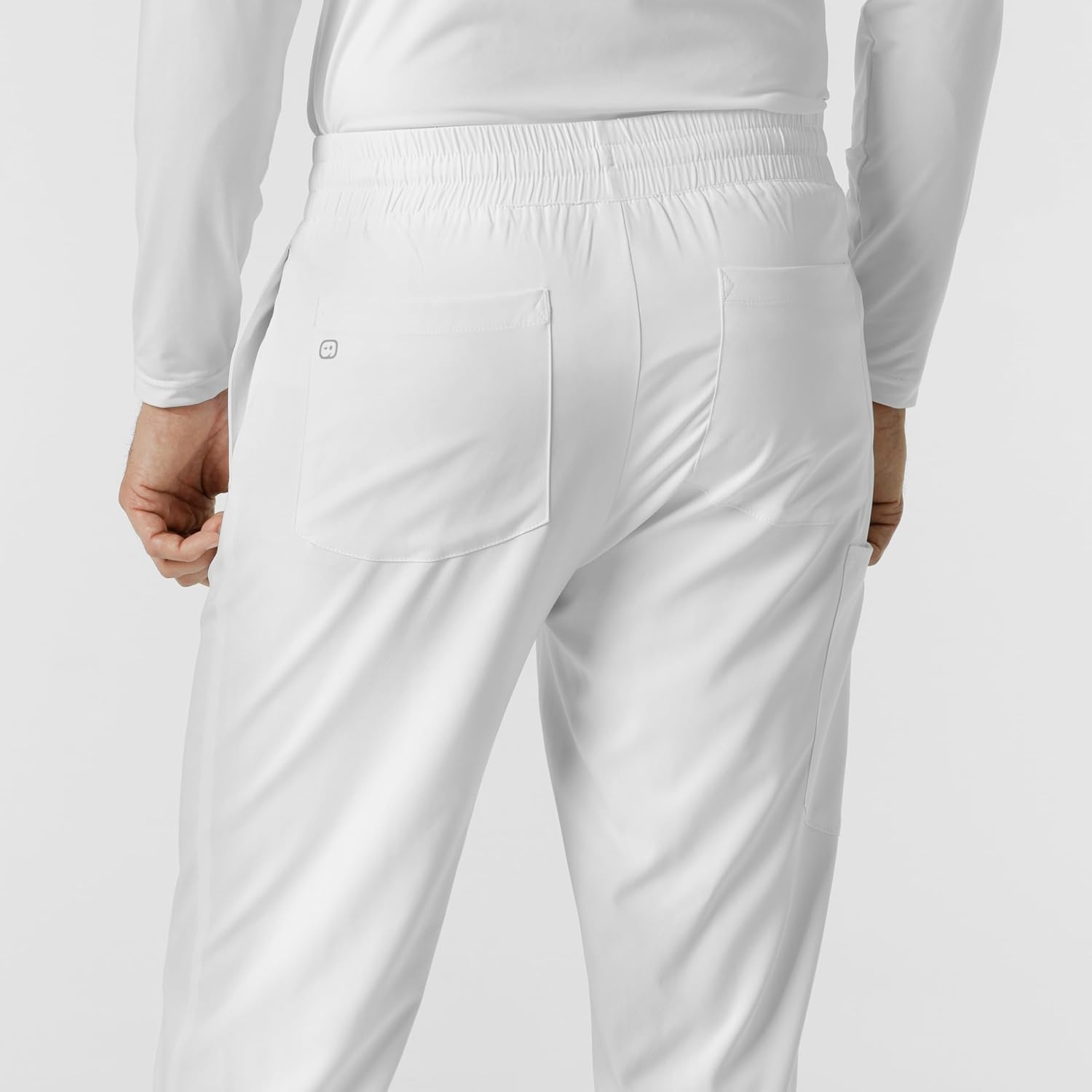 Wink Boundless Men’s Straight Leg Scrub Pant(White)