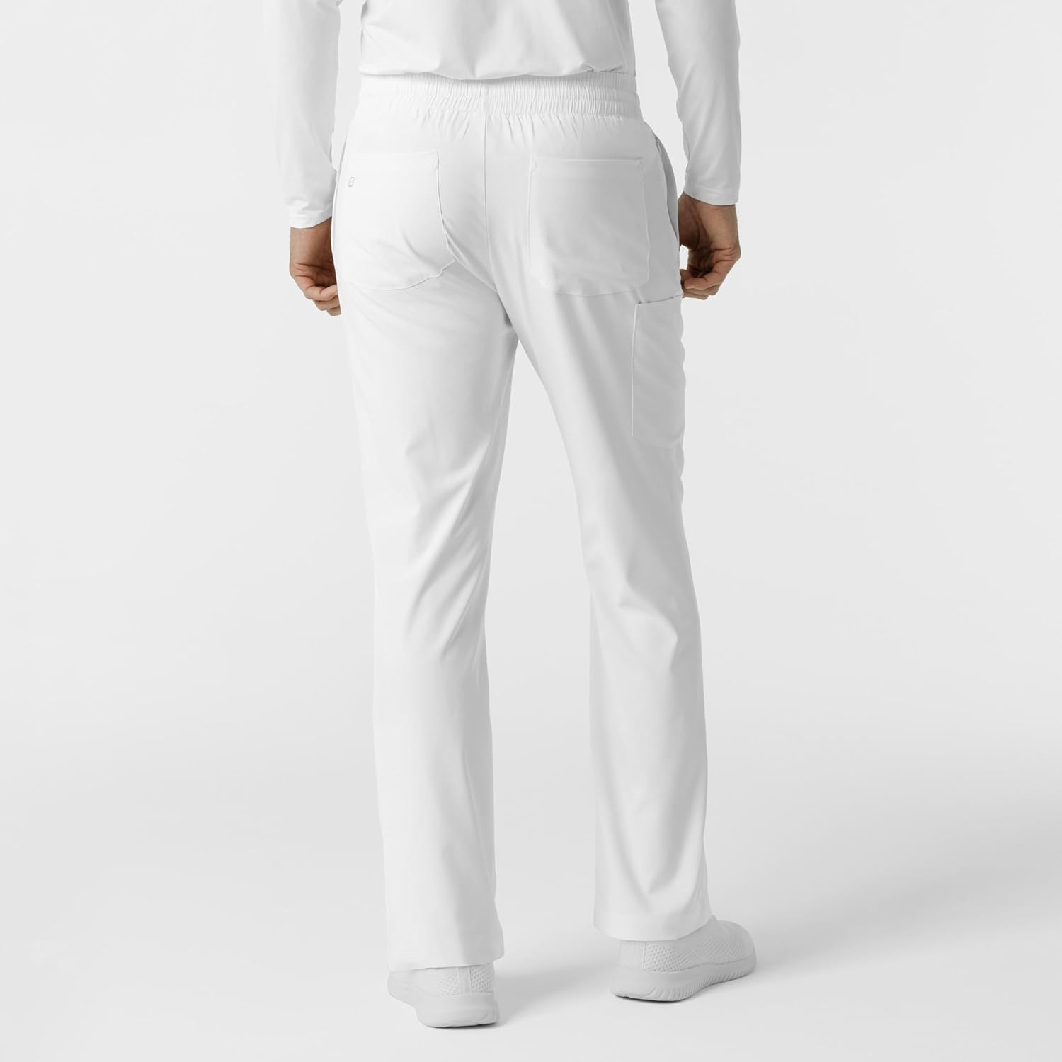 Wink Boundless Men’s Straight Leg Scrub Pant(White)