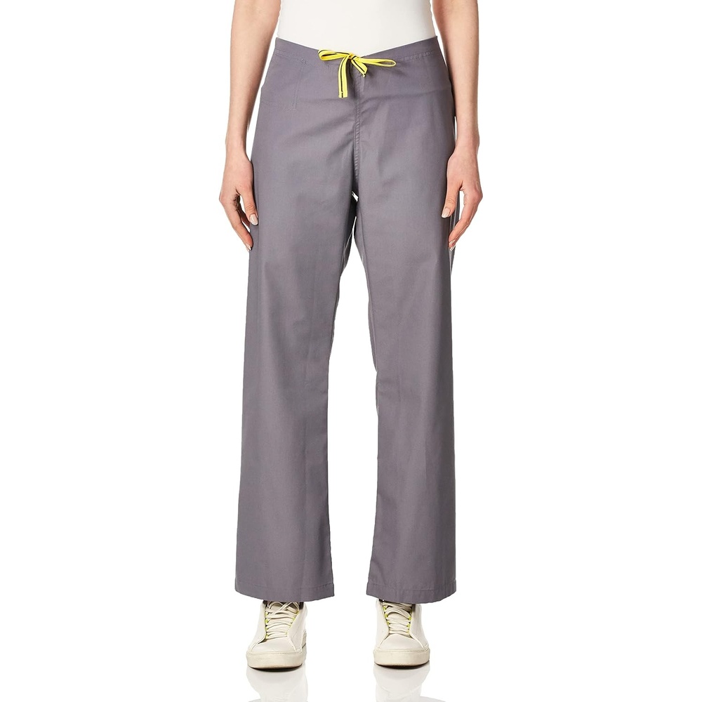WonderWink Men’s Petite Origins Papa Unisex Scrub Pant, Pewter, Small