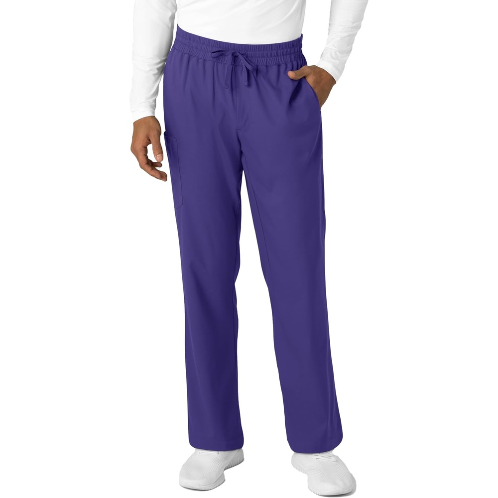 Wink Boundless Men’s Straight Leg Scrub Pant(Grape)