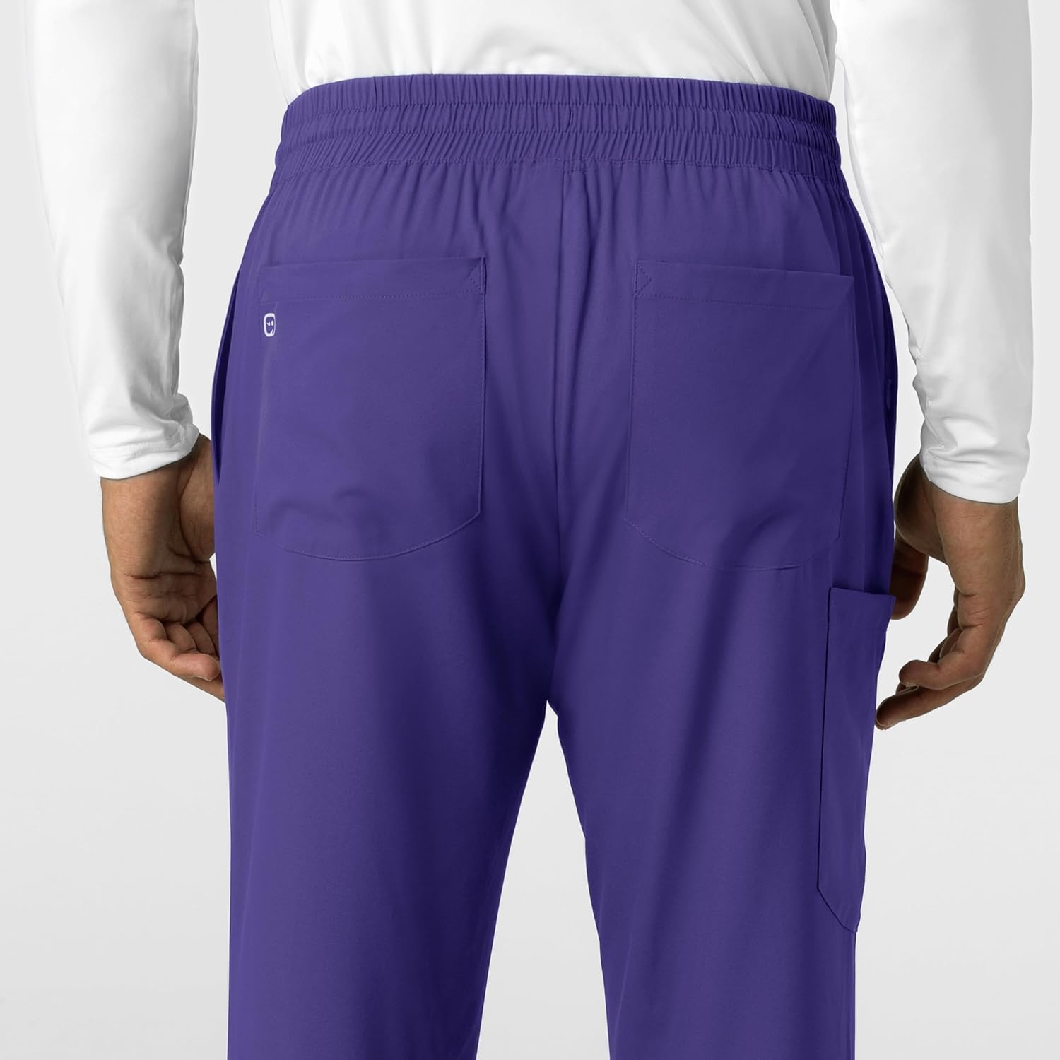 Wink Boundless Men’s Straight Leg Scrub Pant(Grape)