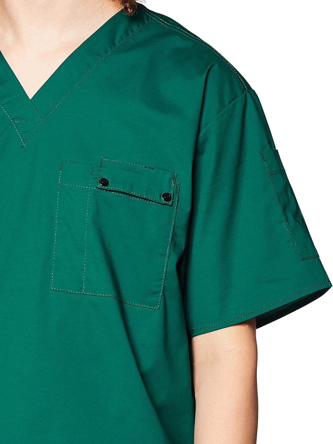 WonderWink Men’s Wonderflex Honor Scrub Top(Hunter)