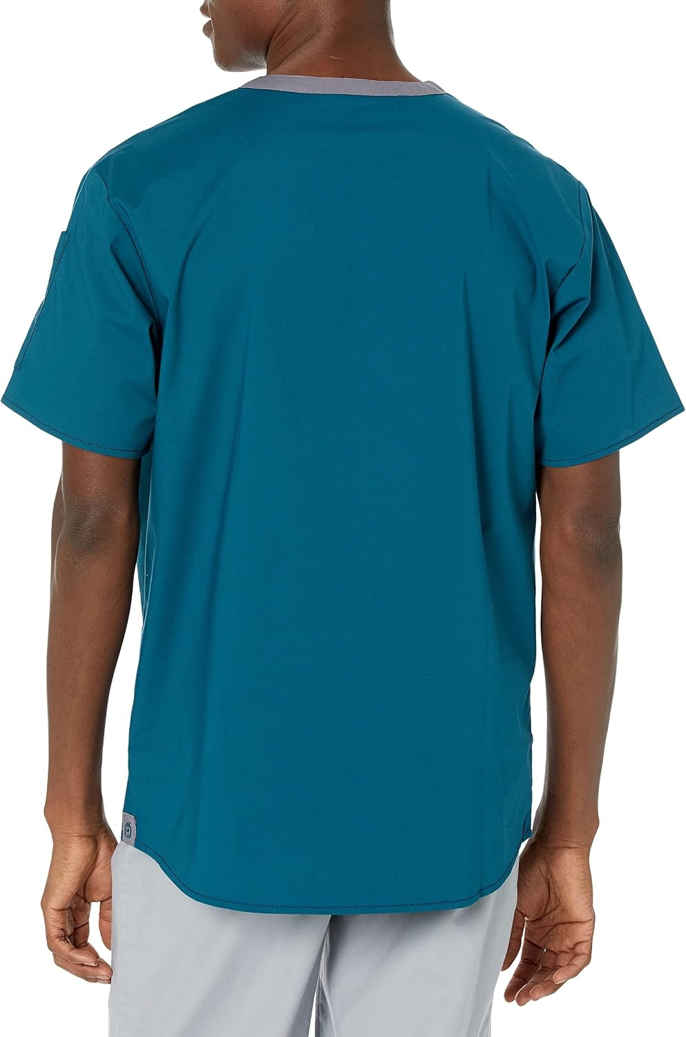 WonderWink Men’s Wonderflex Honor Scrub Top(Caribbean)
