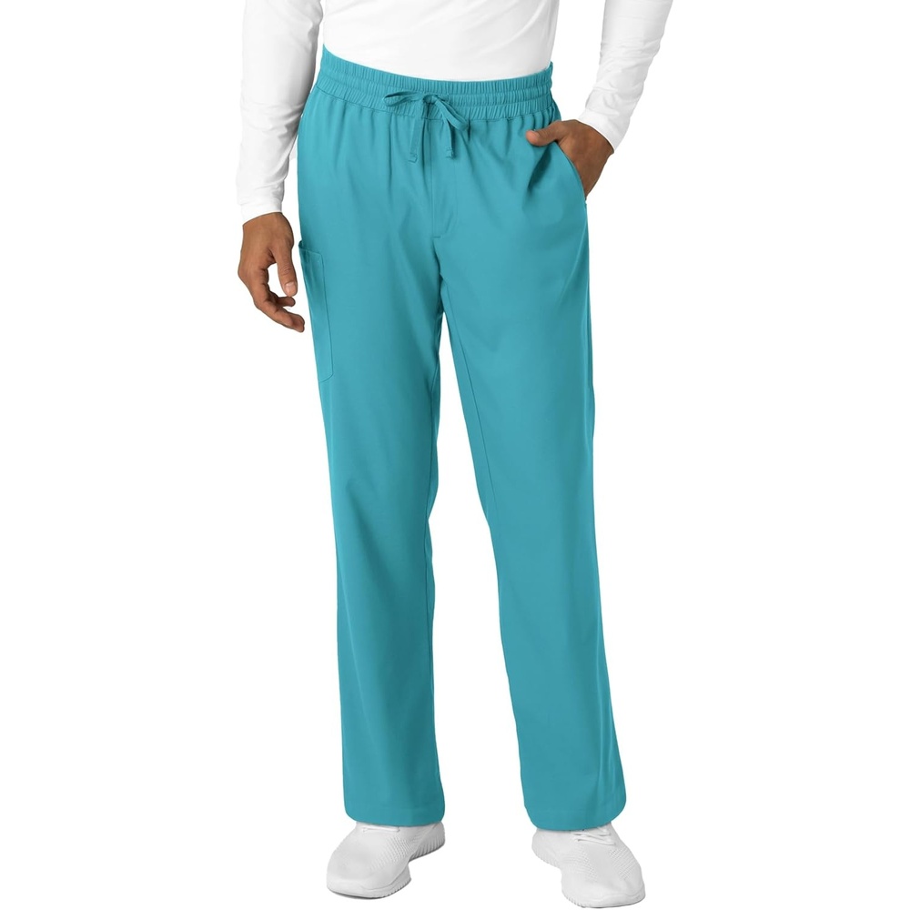 Wink Boundless Men’s Straight Leg Scrub Pant(Teal)