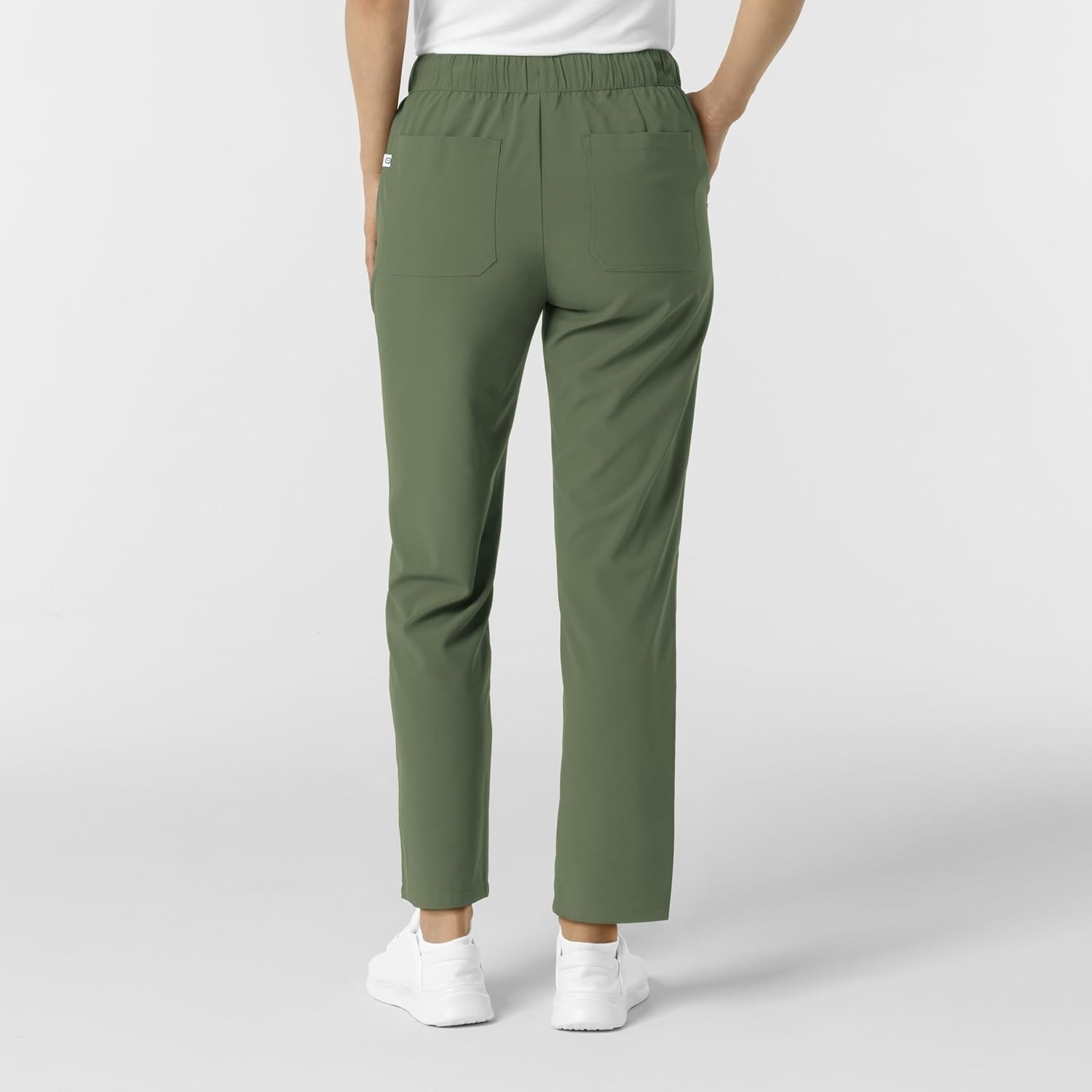 Wink Renew Women’s Pintuck Scrub Pant(Olive)
