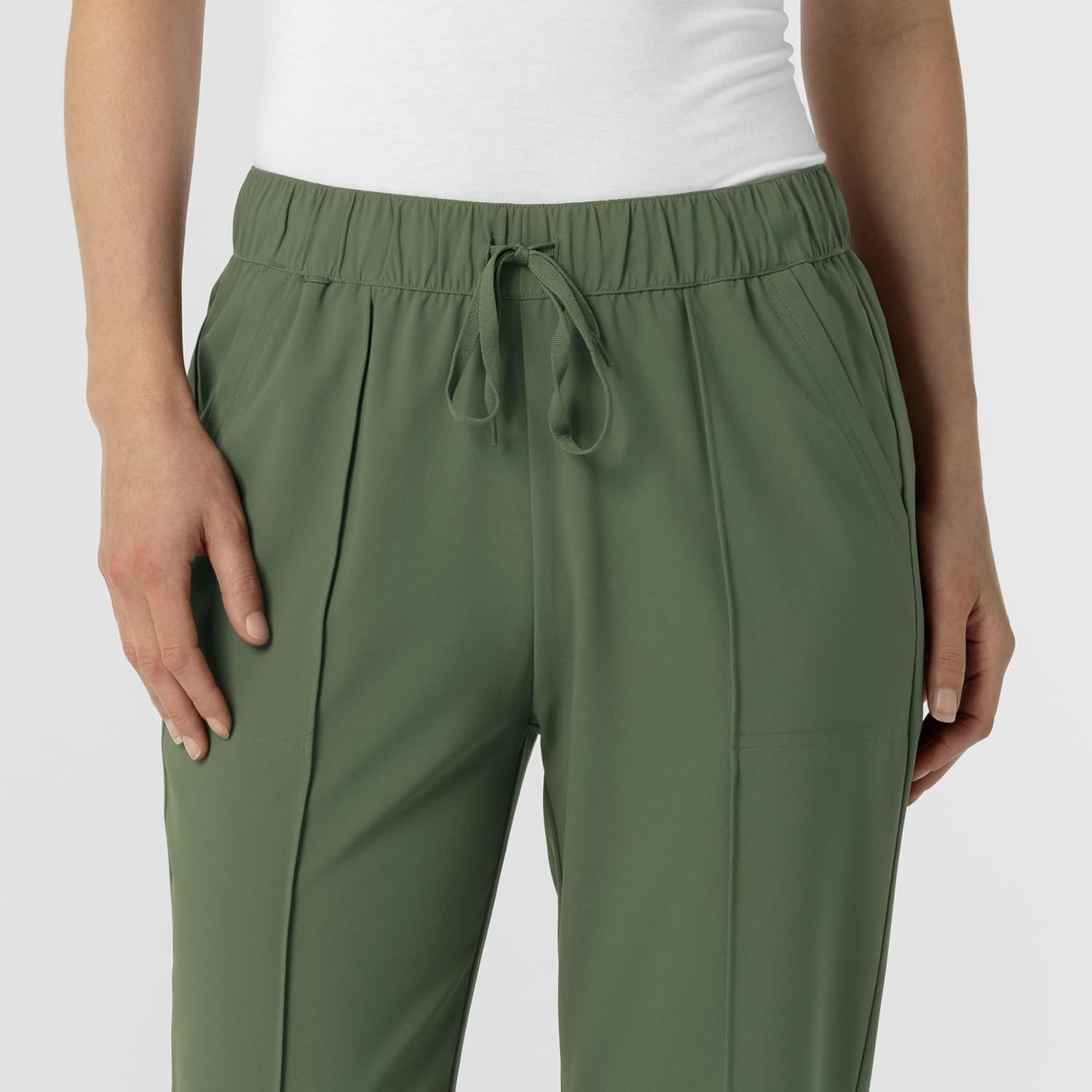 Wink Renew Women’s Pintuck Scrub Pant(Olive)