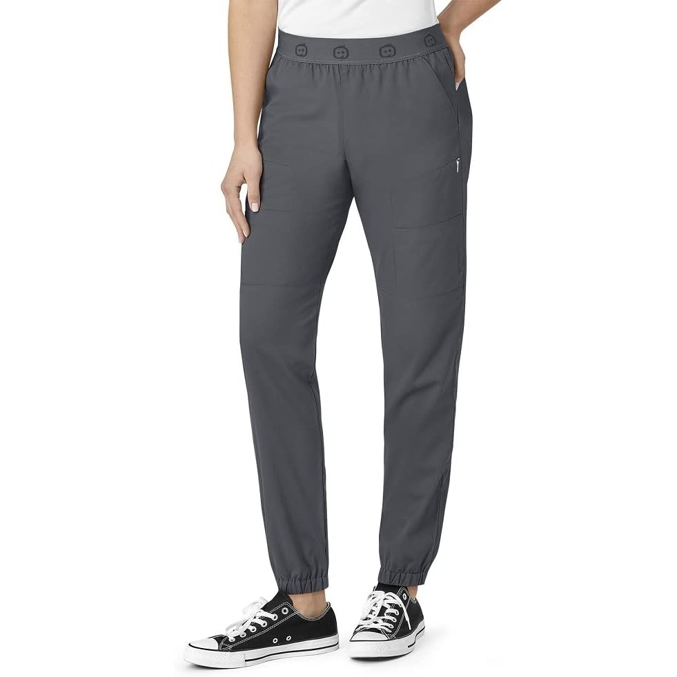 WonderWink Women’s WonderWink PRO Slim Cargo Jogger Pant, Pewter, M