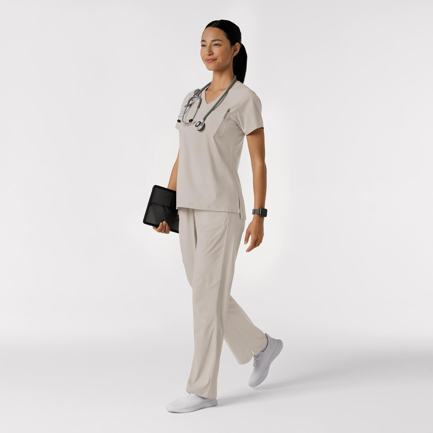 Wink Boundless Women’s Bootcut Scrub Pant(Cloud)