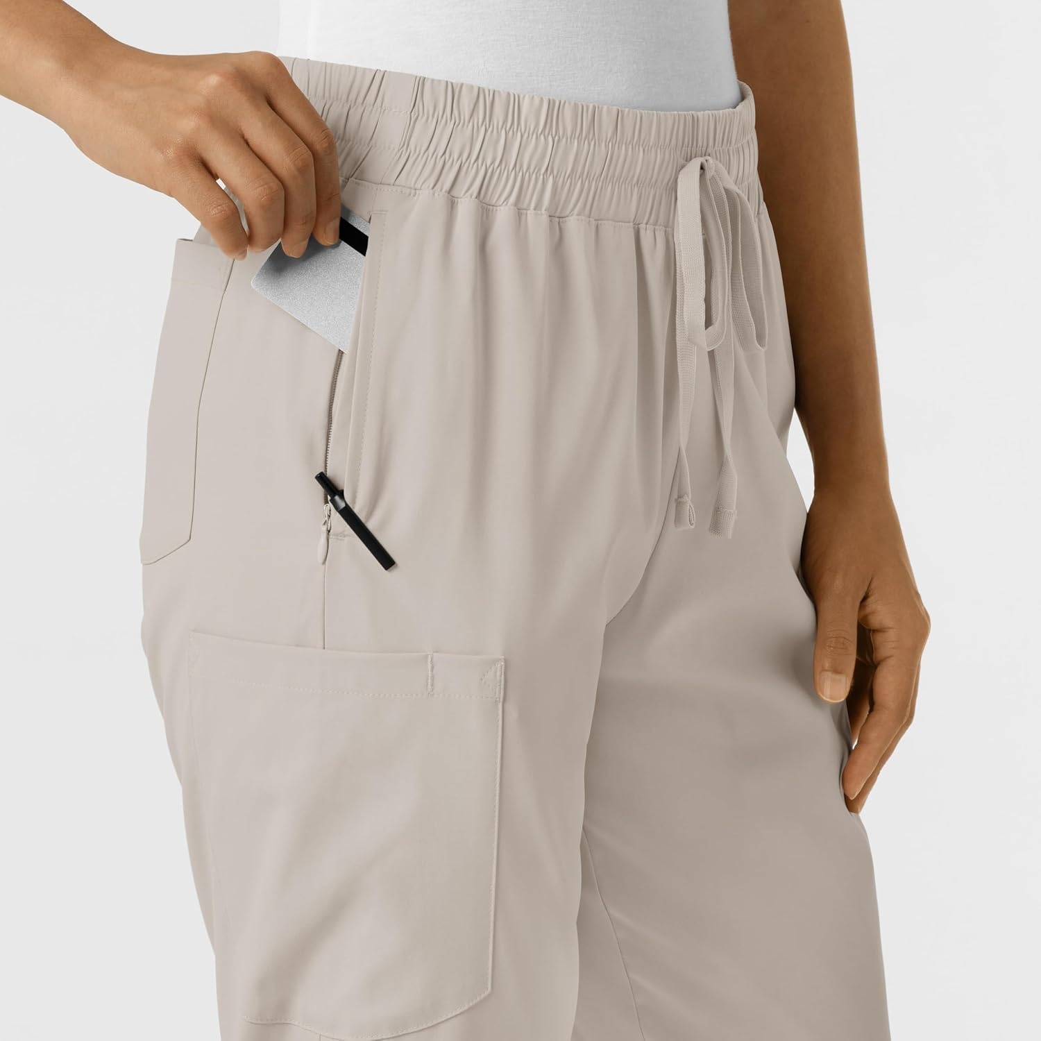 Wink Boundless Women’s Bootcut Scrub Pant(Cloud)