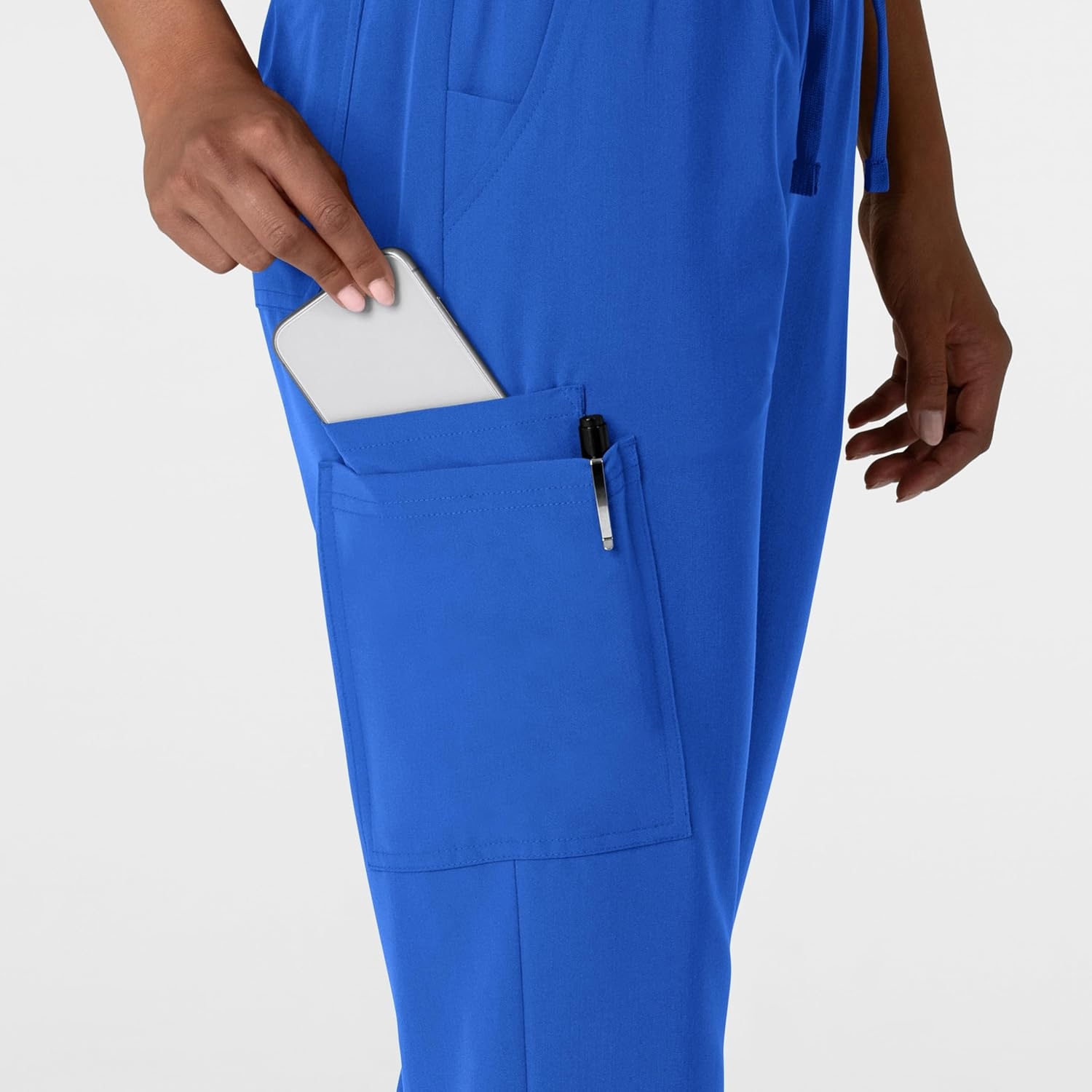 Wink Women’s Women’s Jogger Utility Scrub Pant(Royal)