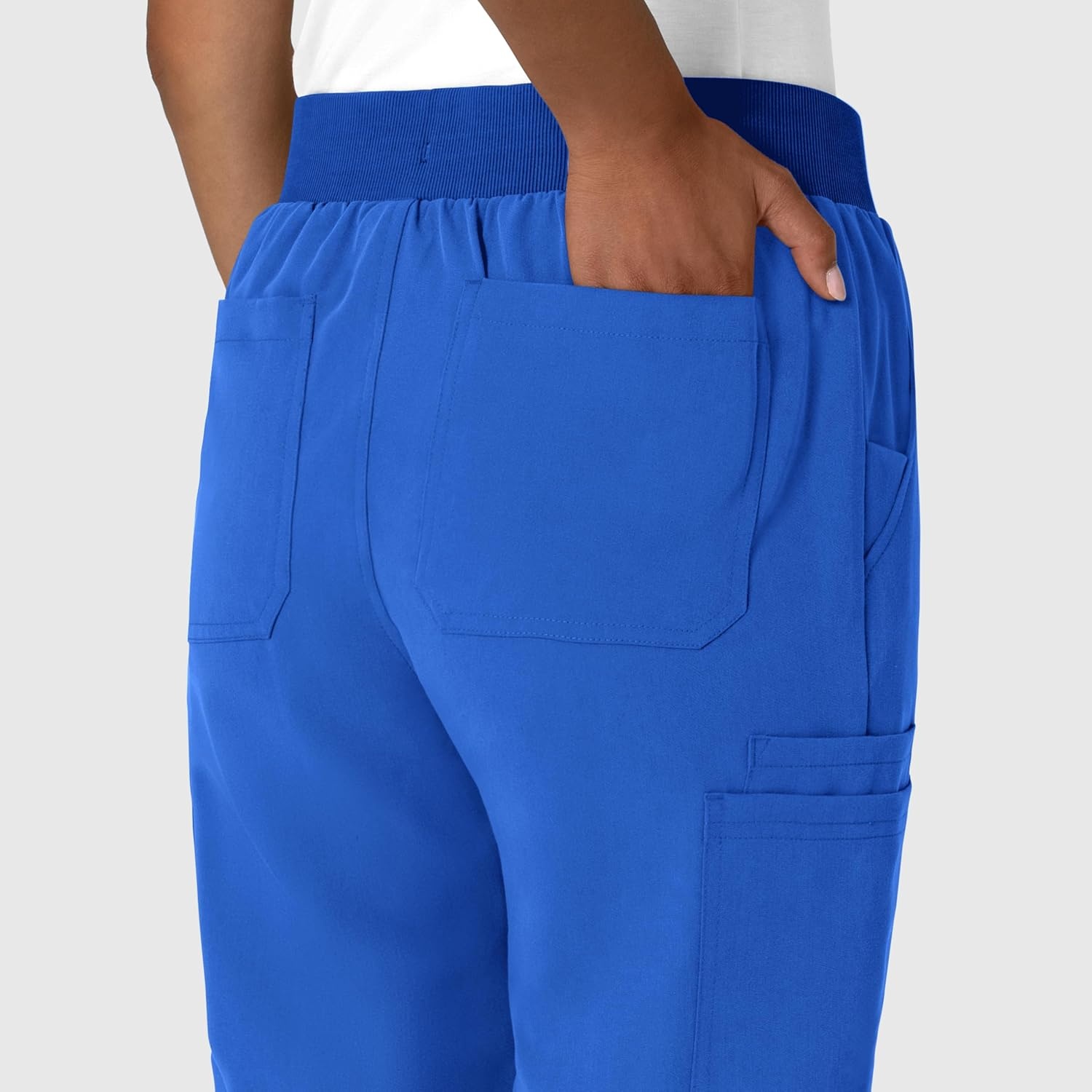 Wink Women’s Women’s Jogger Utility Scrub Pant(Royal)