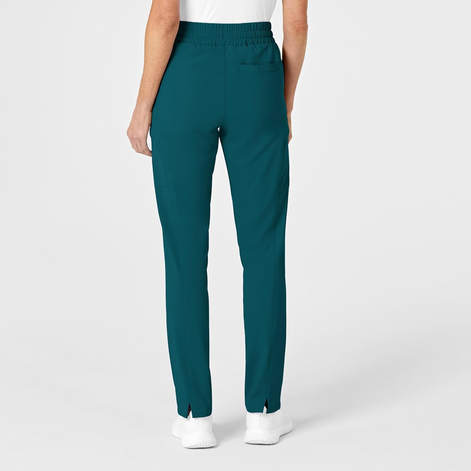 WINK Renew Women’s High Waist Slim Leg Scrub Pant(Caribbean Blue)