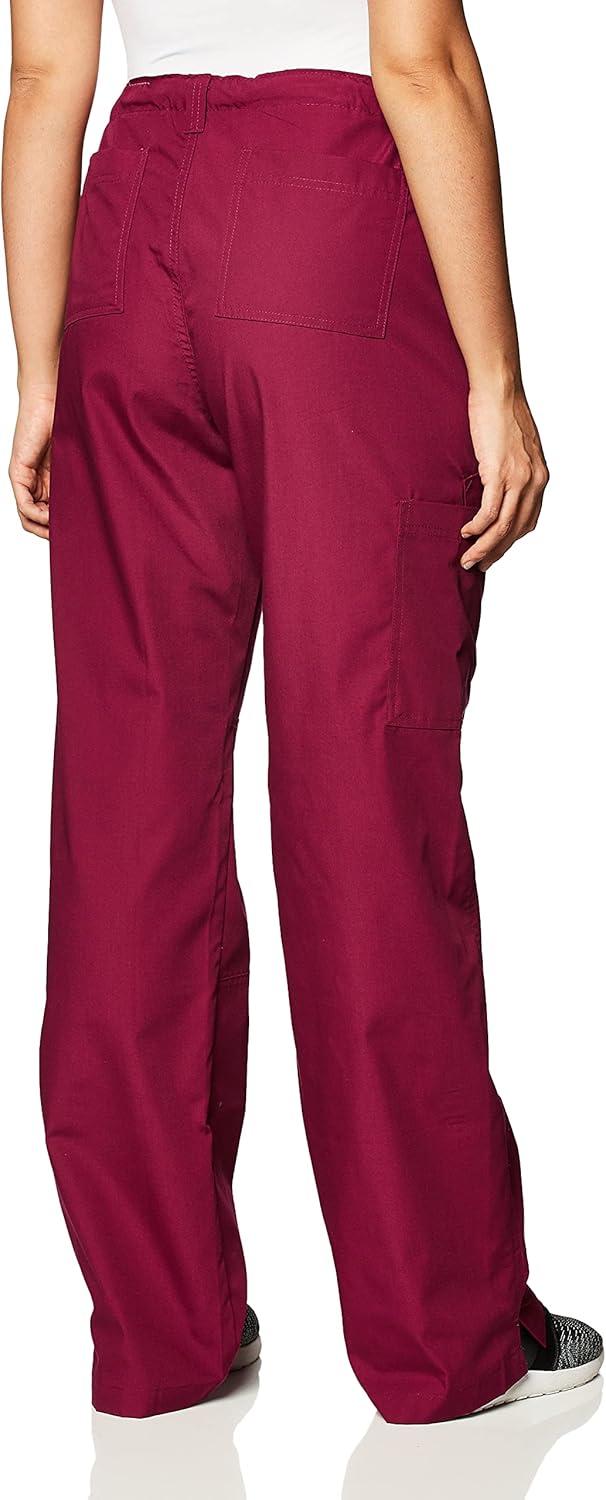 WonderWink Women’s Origins Tango Scrub Pant(Wine)