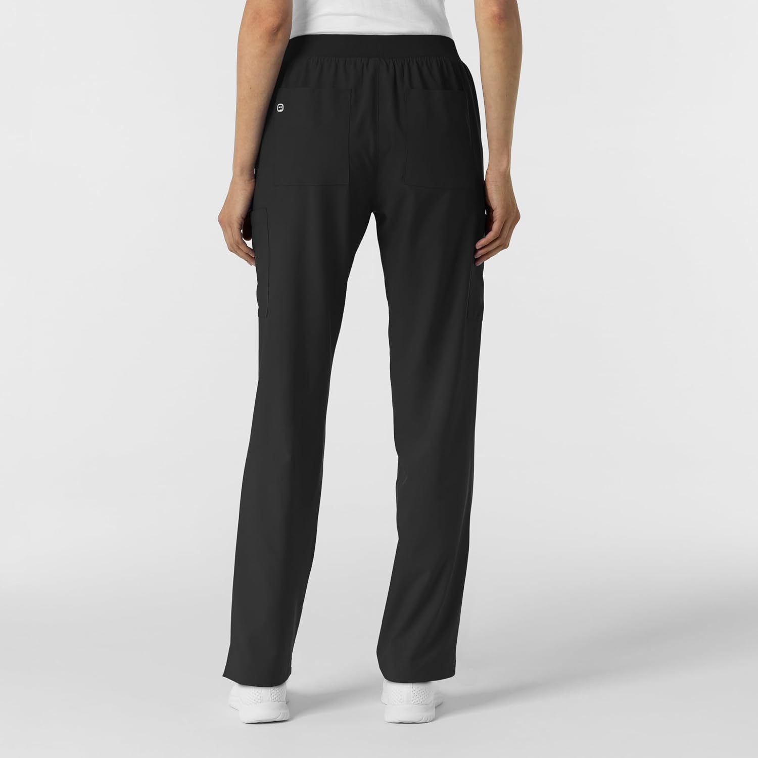 Wink Women’s Women’s Cargo Utility Scrub Pant(Black)
