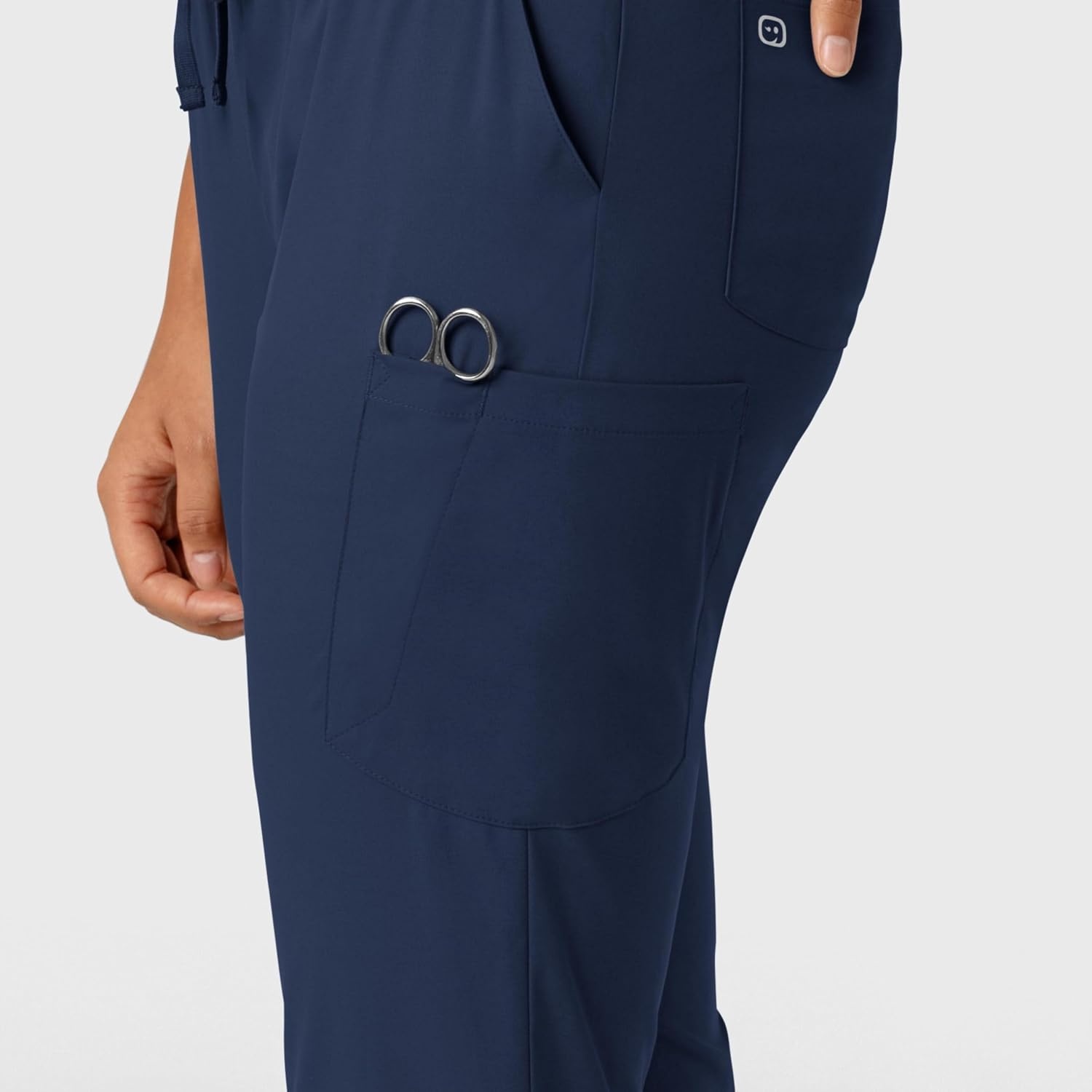 Wink Boundless Women’s Jogger Scrub Pant, Navy, L
