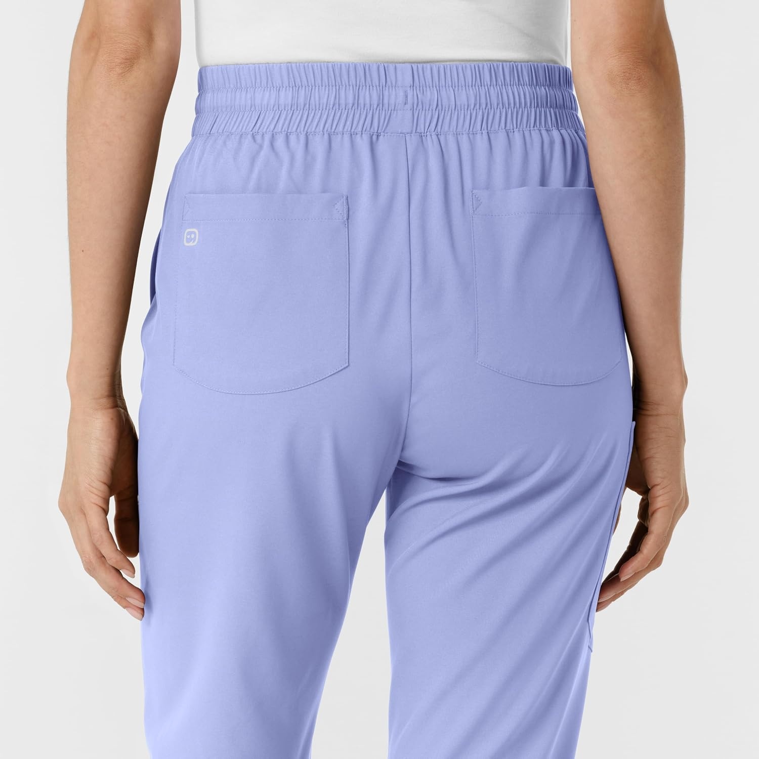 WINK Boundless Women’s Bootcut Scrub Pant | Womens Scrub Pant Teal Mid Rise(Ceil Blue)