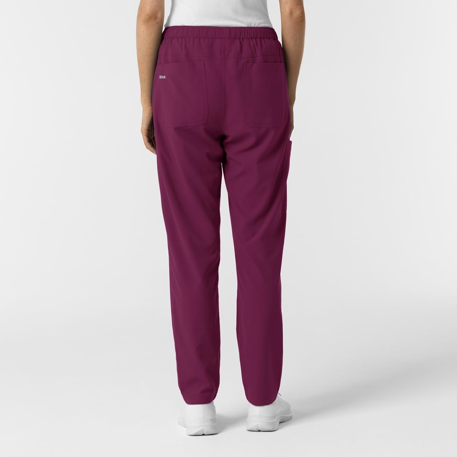 Wink NURTUR Women’s Slim Leg Scrub Pant(Wine)