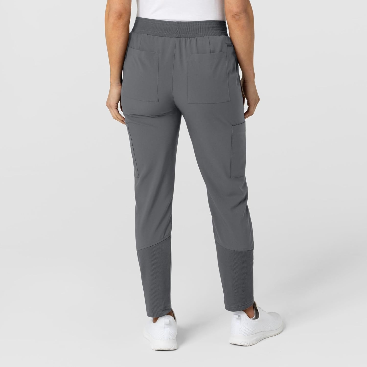 Wink W123 Women’s Flex-n-Reach Track Scrub Pant(Pewter)
