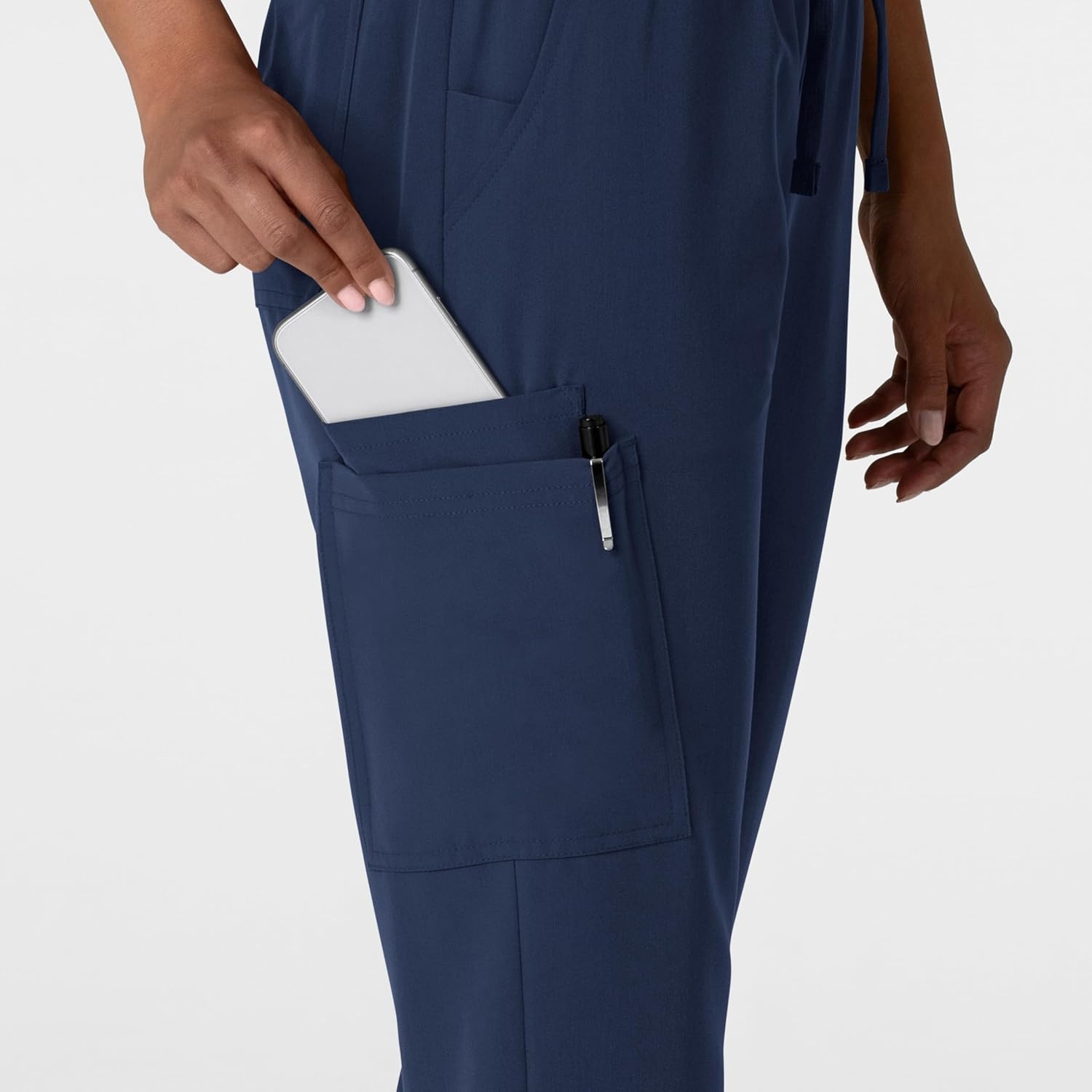 Wink Women’s Women’s Jogger Utility Scrub Pant(Navy)