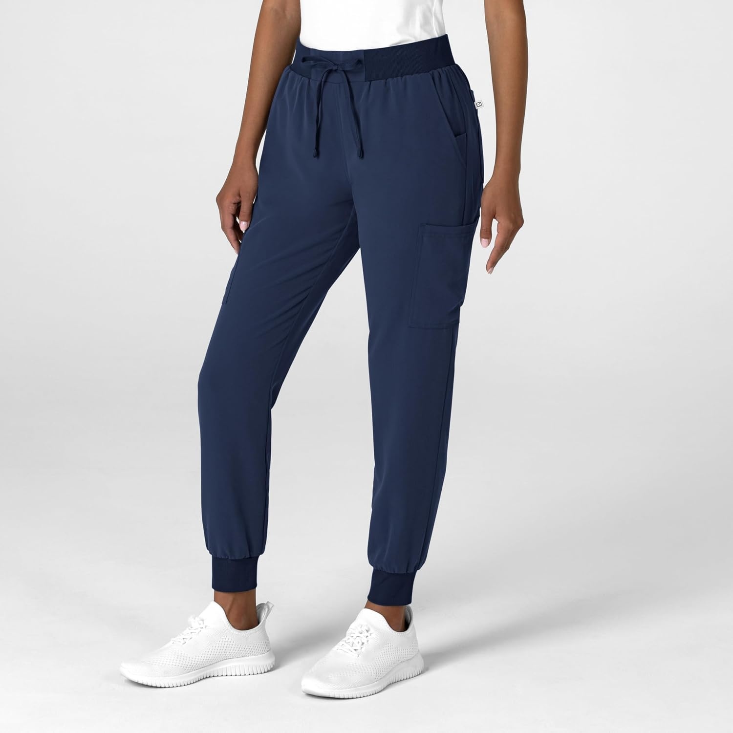 Wink Women’s Women’s Jogger Utility Scrub Pant(Navy)