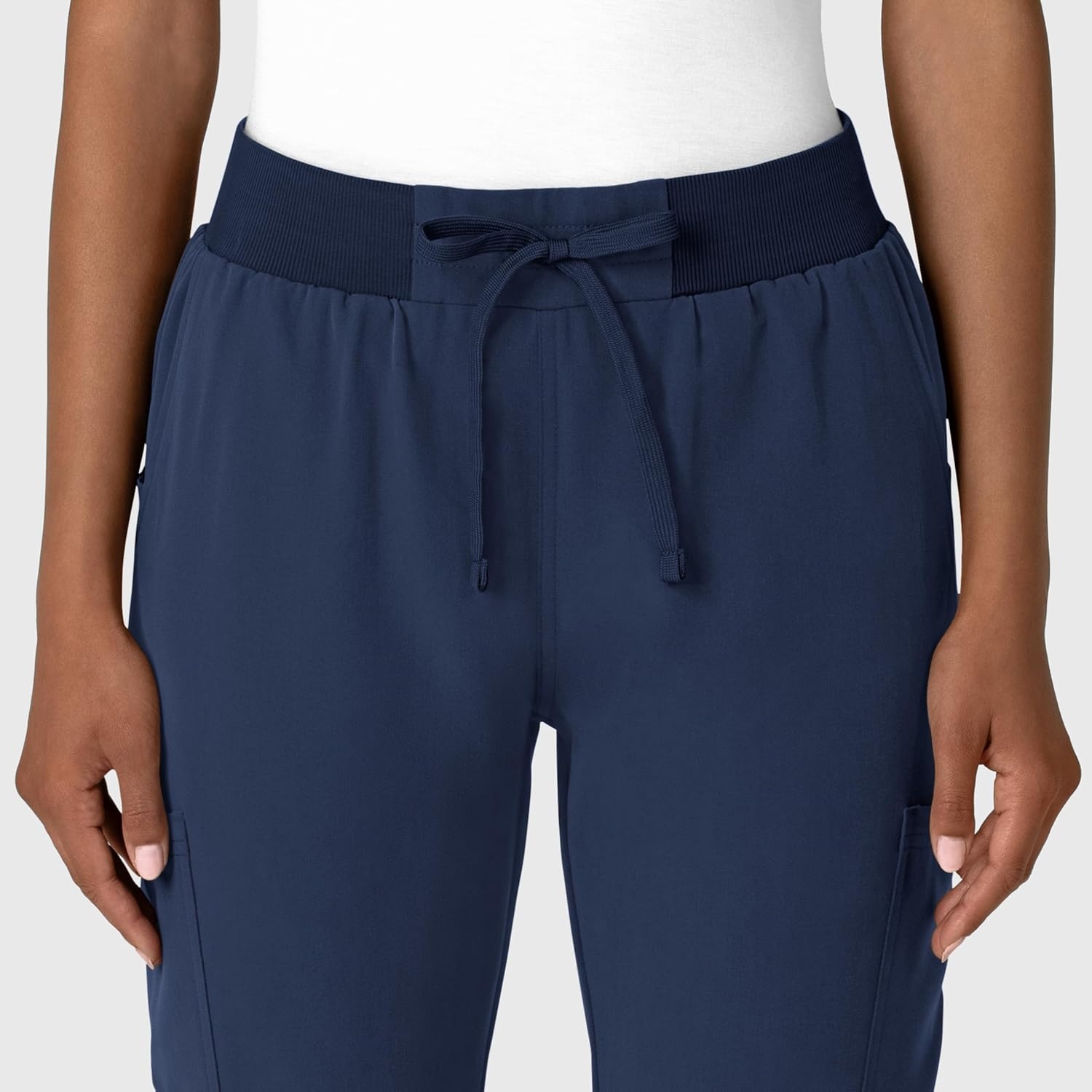 Wink Women’s Women’s Jogger Utility Scrub Pant(Navy)