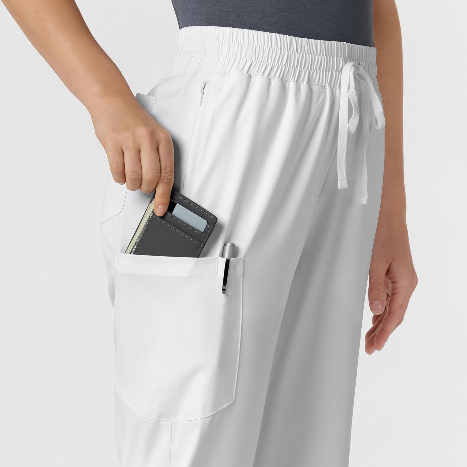 Wink Women’s Scrub Pant(White)