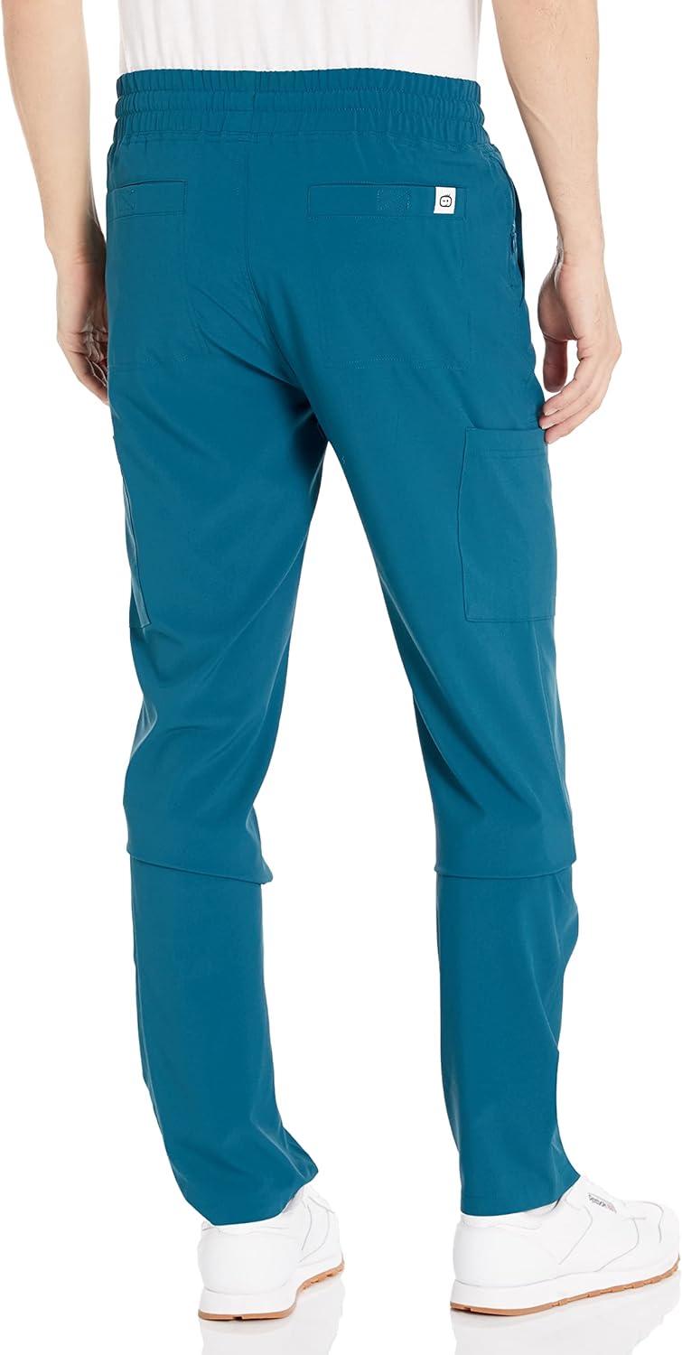 WonderWink Mens Medical Scrubs Pants(Caribbean)